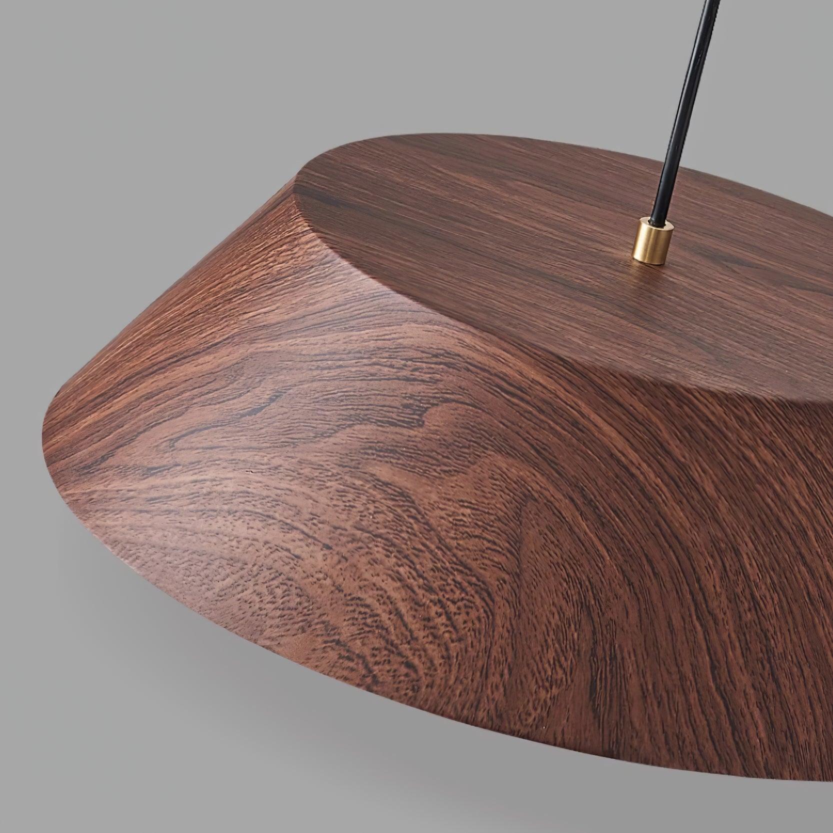 Novain Pendelleuchte mit Holzmaserung-Letslighting