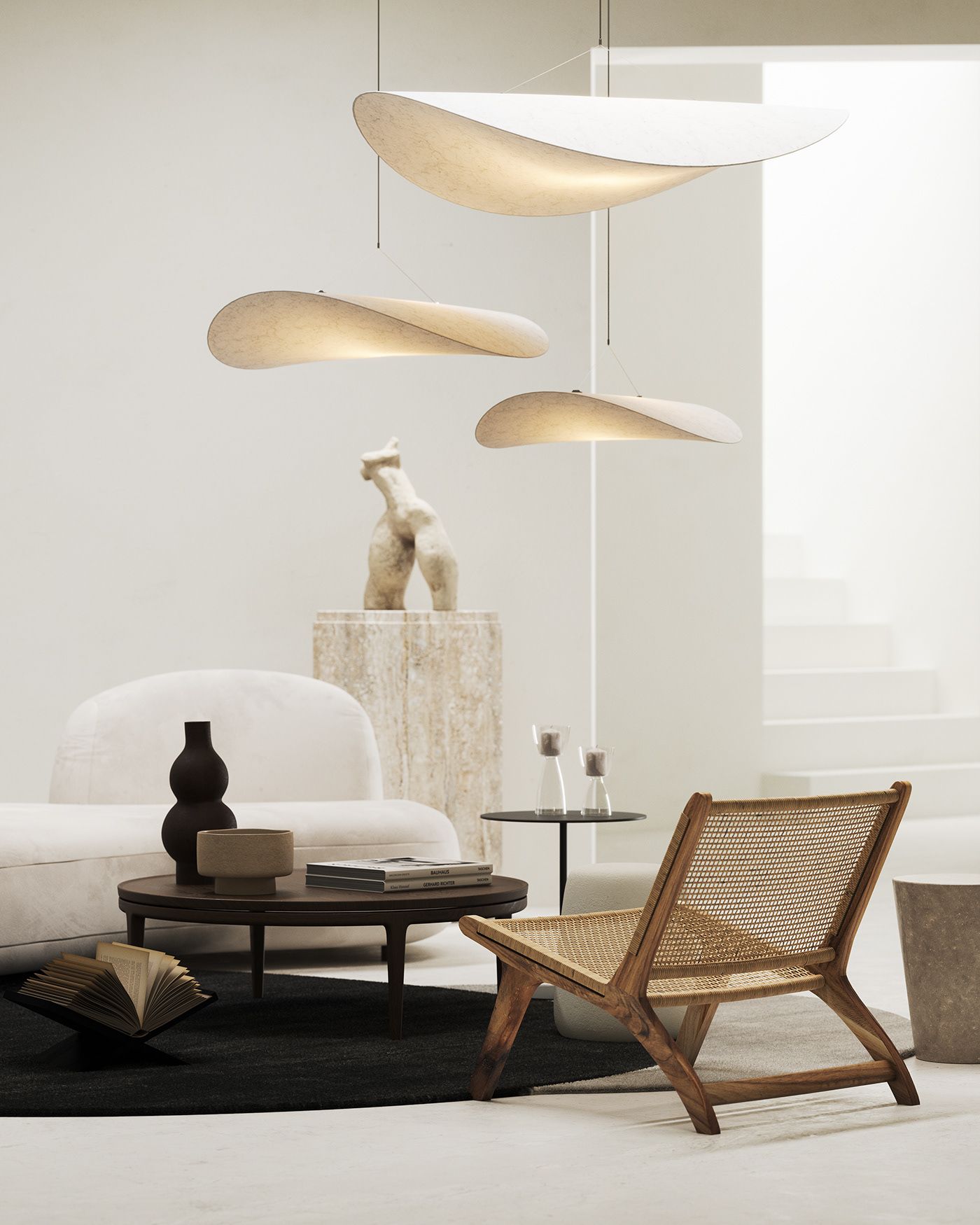 Vela Minimalistisch Seide Pendelleuchte Leuchte-Letslighting