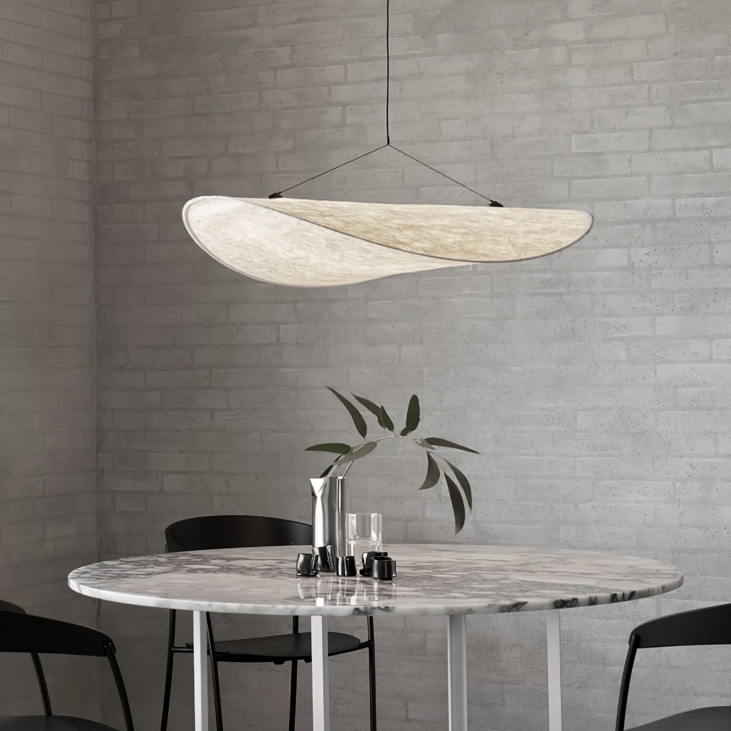 Tense Tyvek Pendant Lamp - Blowlighting