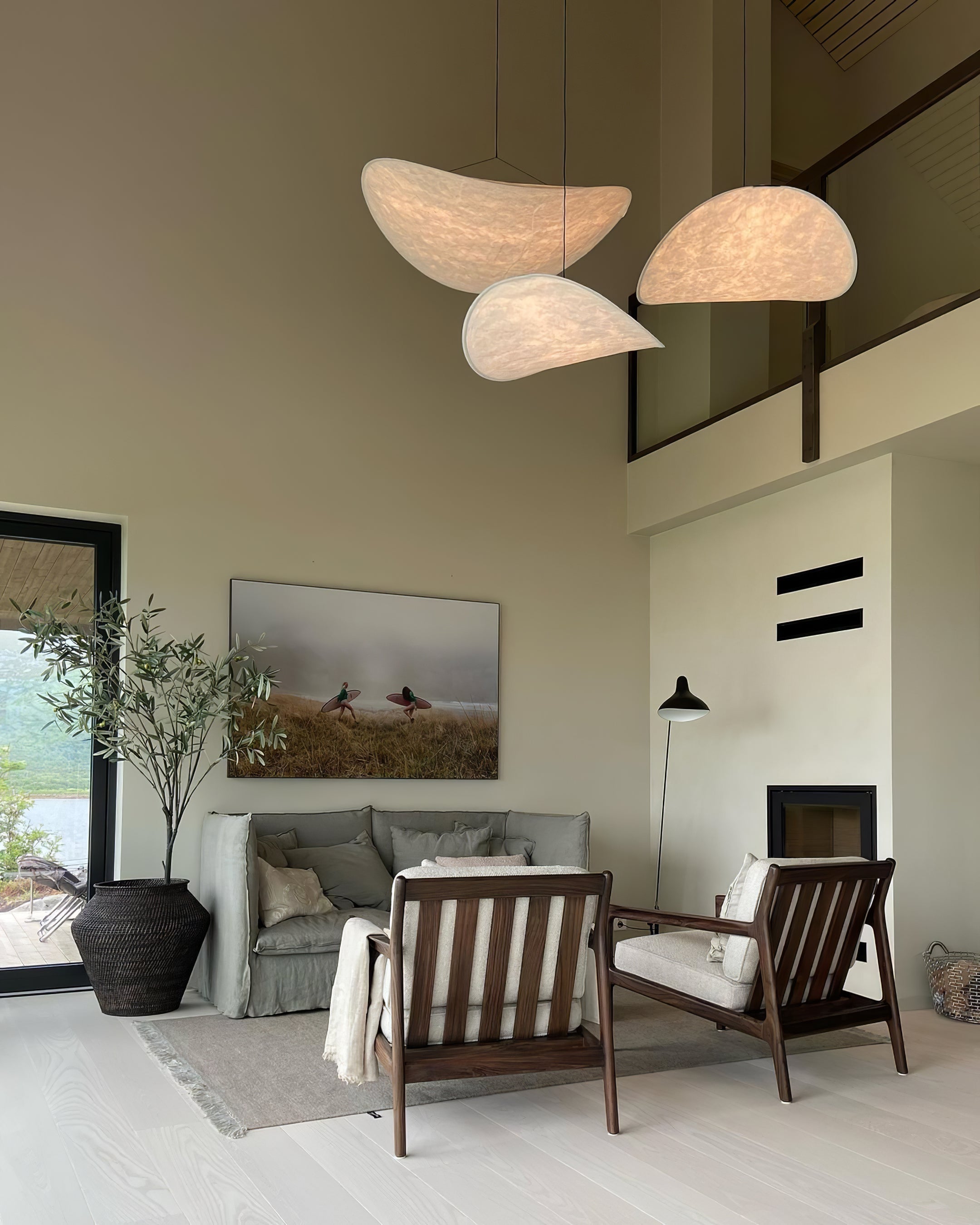 Vela Minimalistisch Seide Pendelleuchte Leuchte-Letslighting