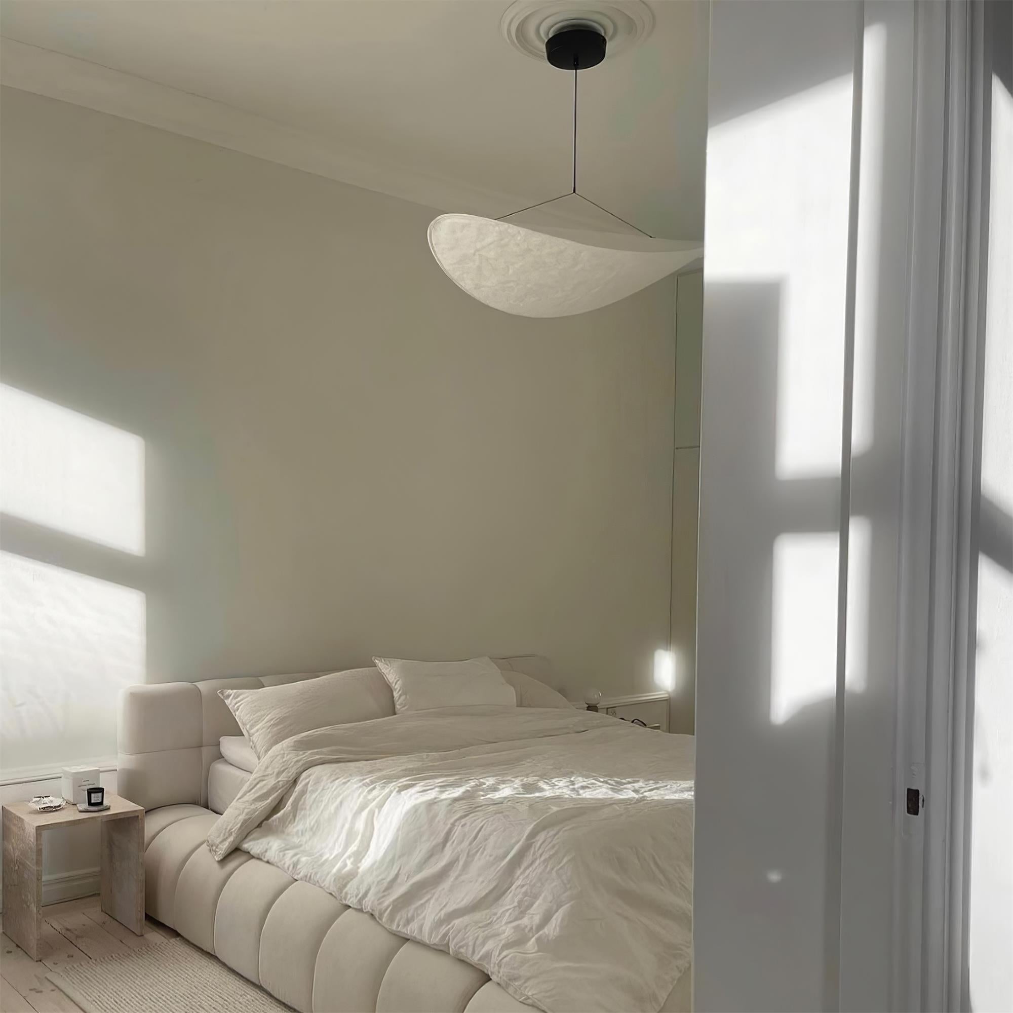 Vela Minimalistisch Seide Pendelleuchte Leuchte-Letslighting