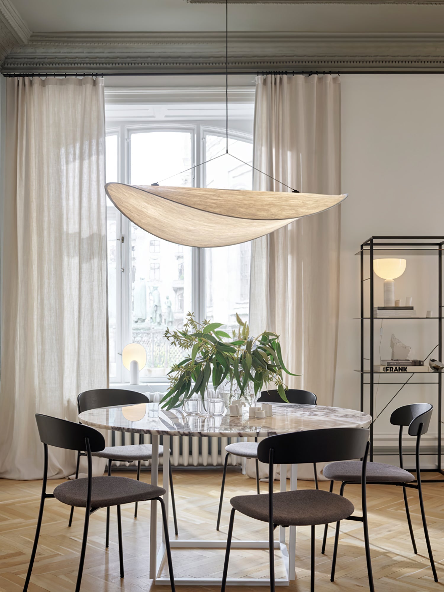 Tense Tyvek Pendant Lamp - Blowlighting