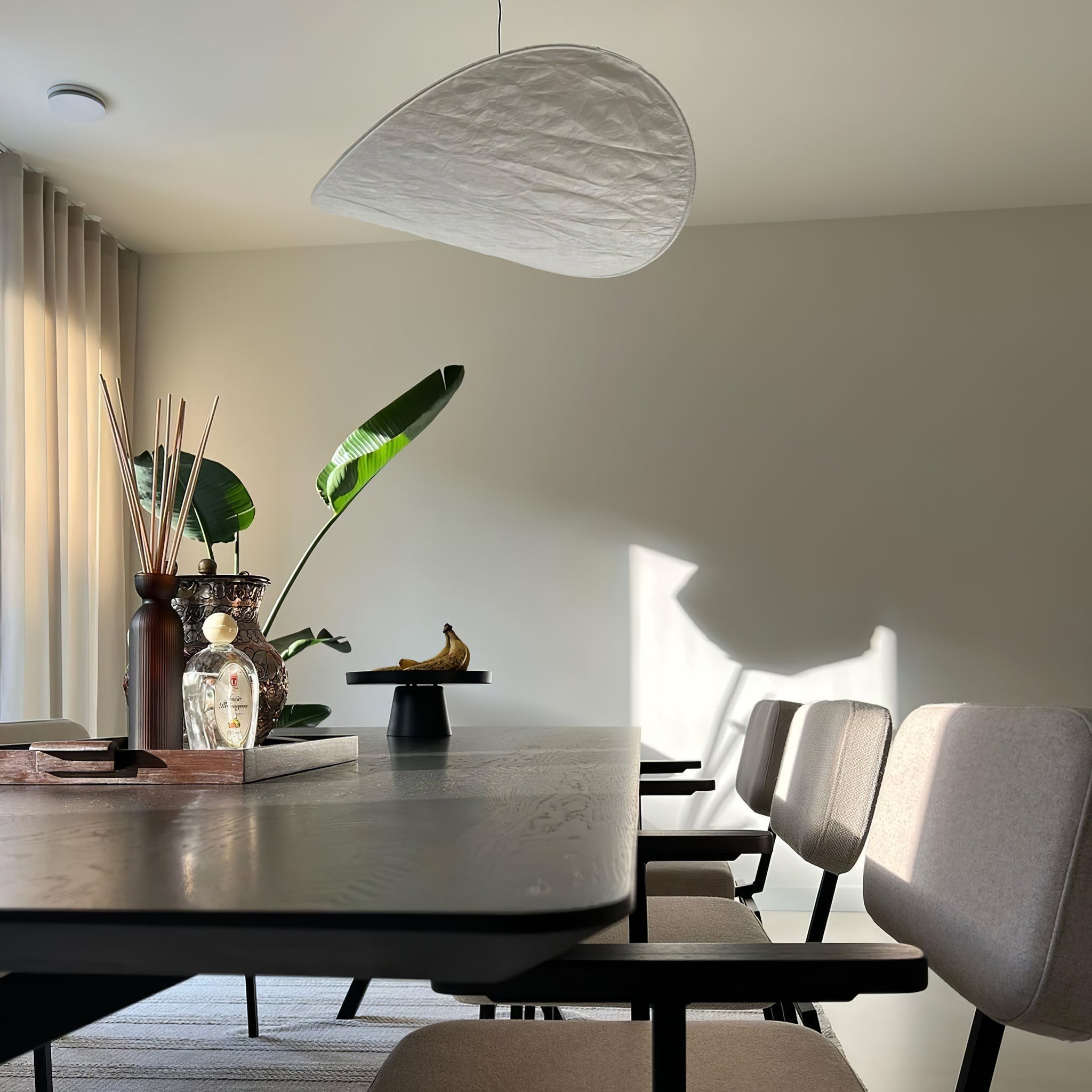 Vela Minimalistisch Seide Pendelleuchte Leuchte-Letslighting