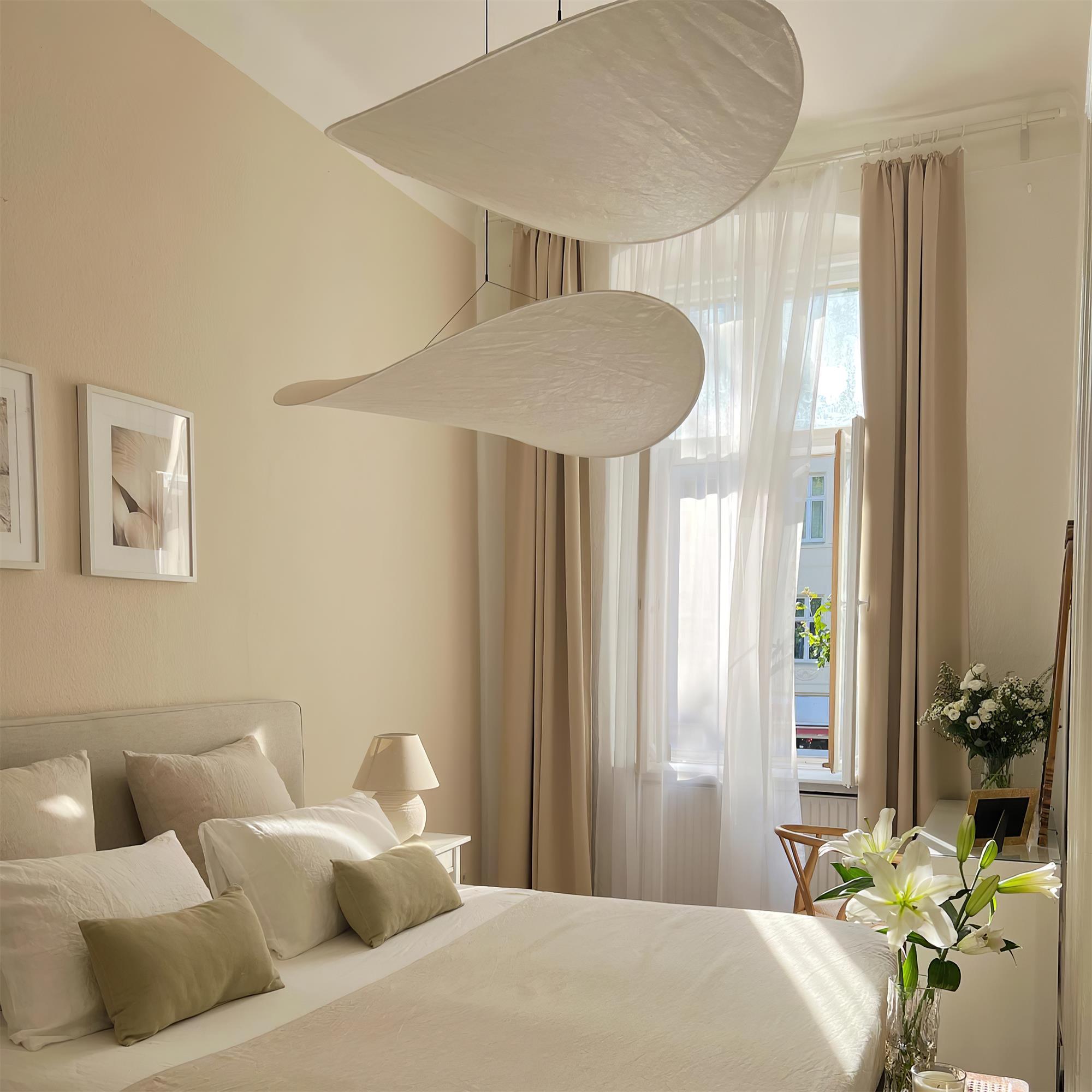 Tense Tyvek Pendant Lamp - Blowlighting