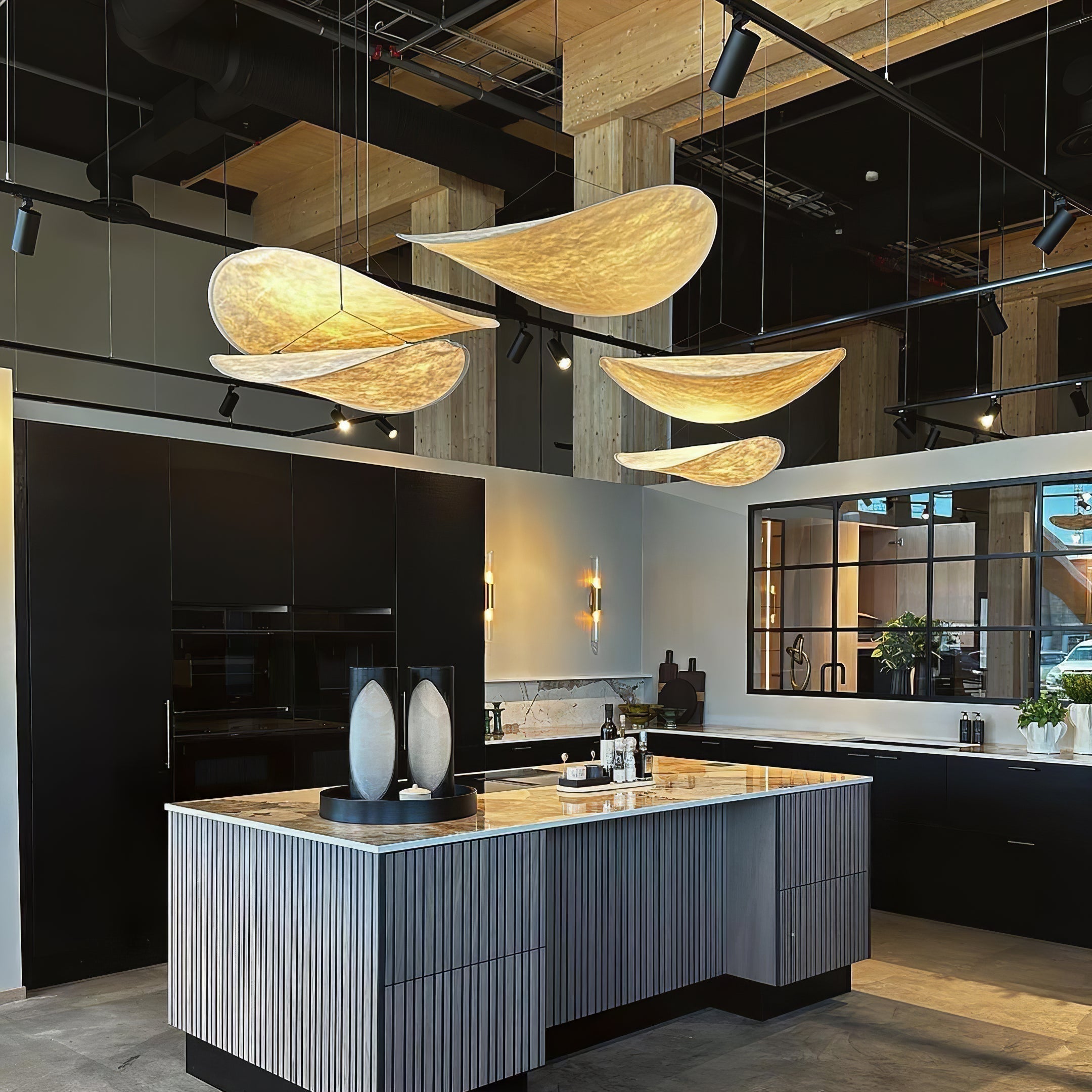 Vela Minimalistisch Seide Pendelleuchte Leuchte-Letslighting