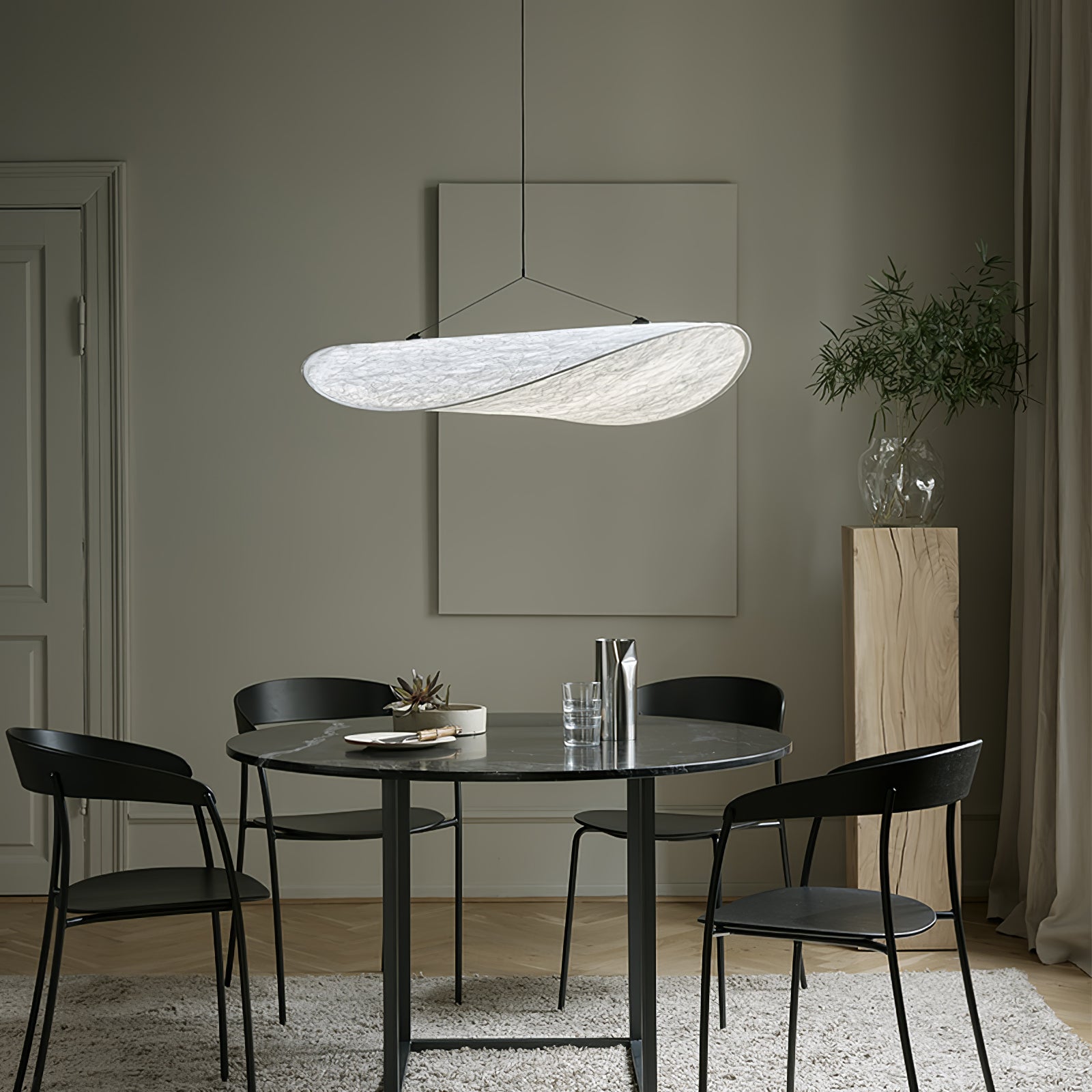 Tense Tyvek Pendant Lamp - Blowlighting