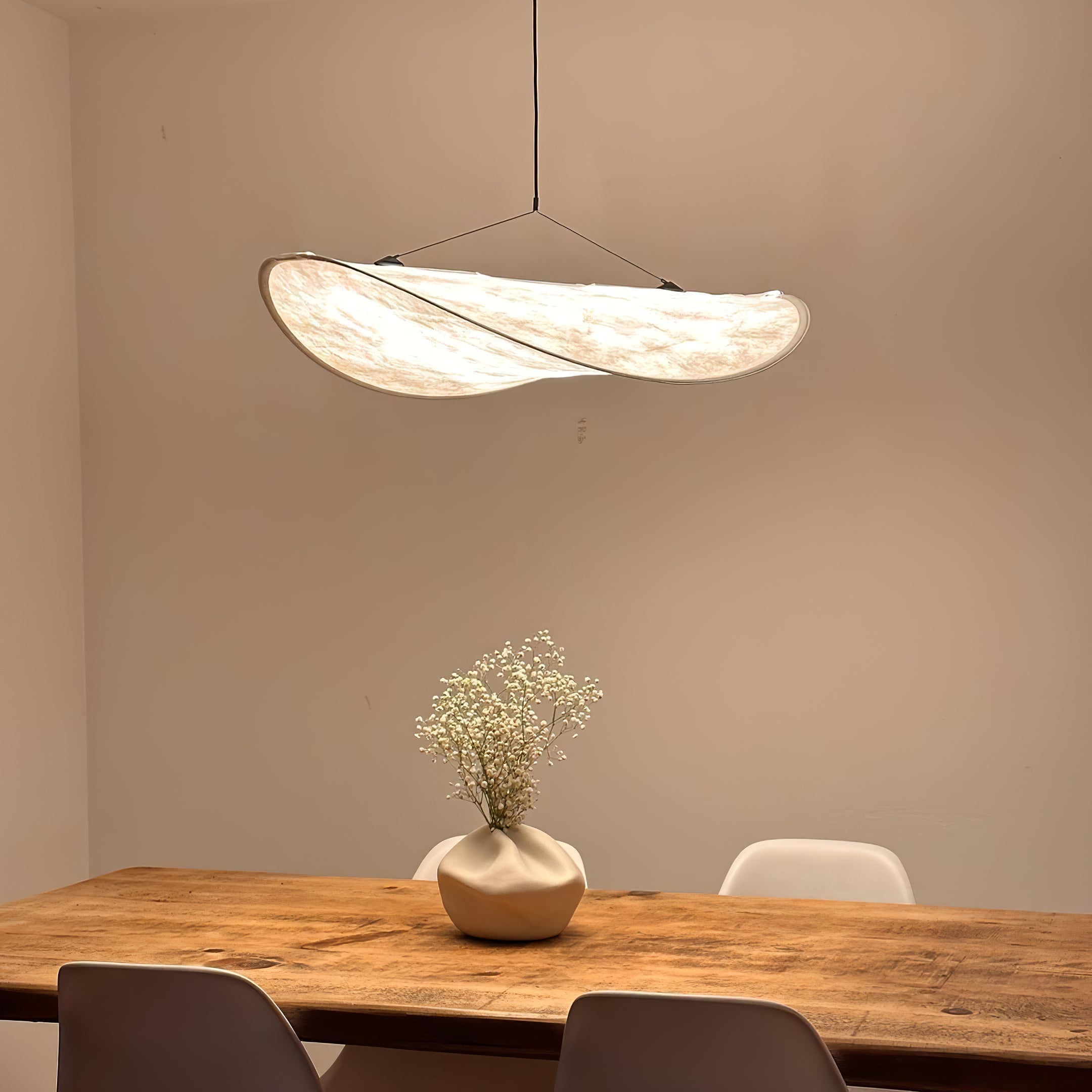 Tense Tyvek Pendant Lamp - Blowlighting