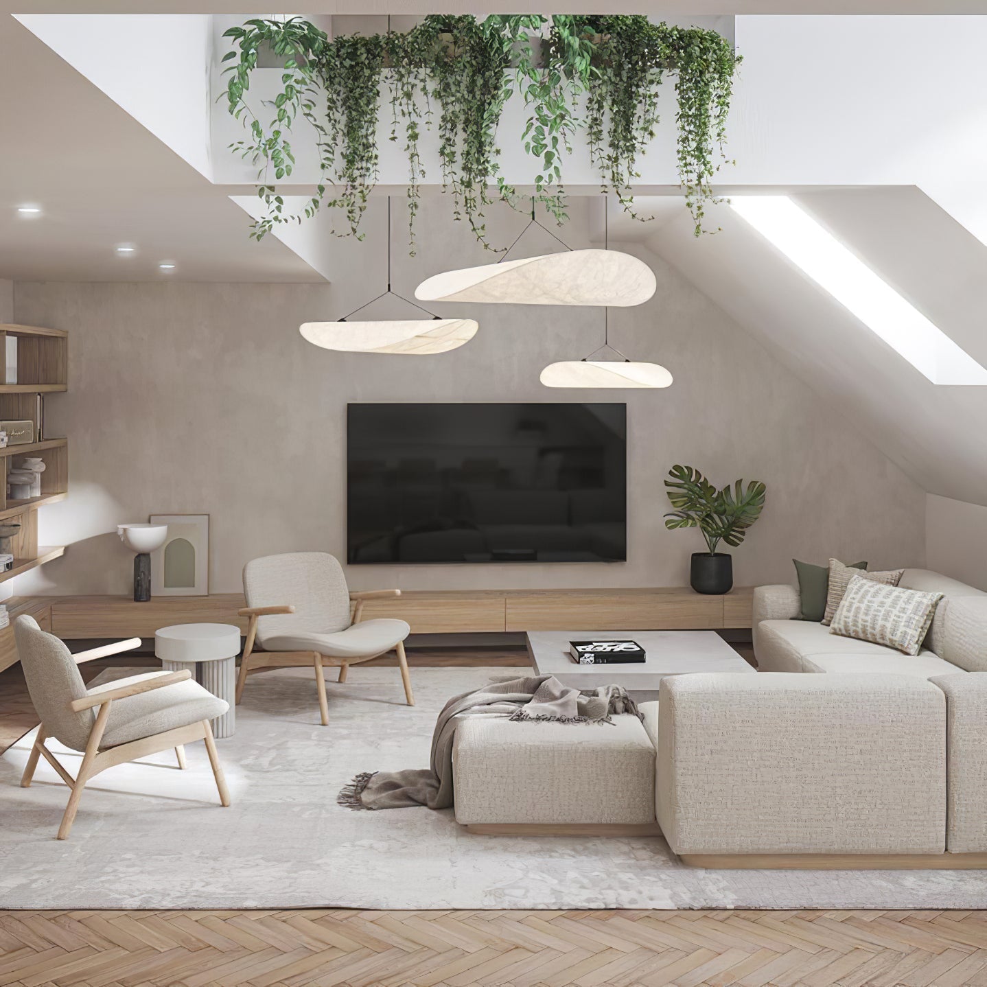 Tense Tyvek Pendant Lamp - Blowlighting