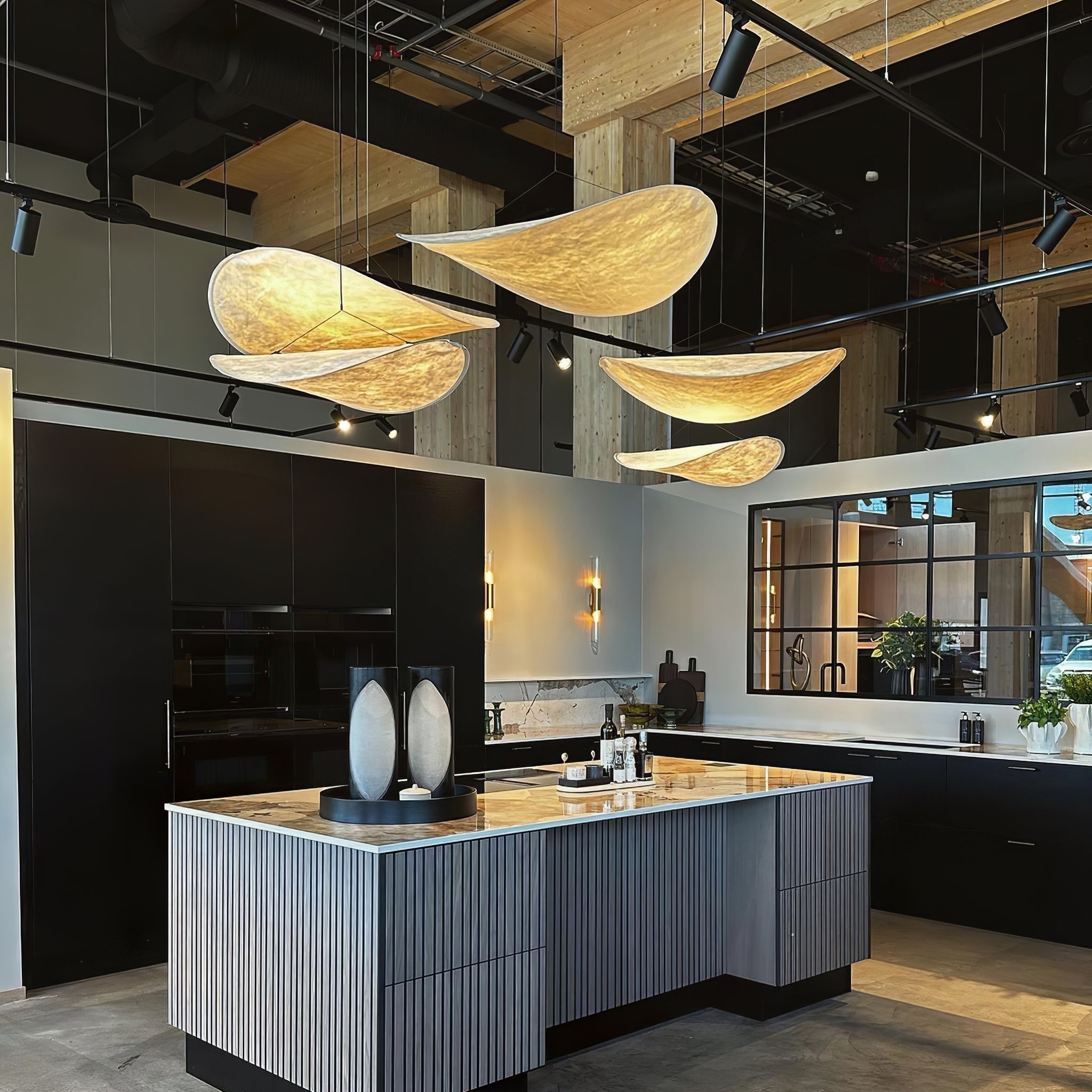 Vela Minimalistisch Seide Pendelleuchte Leuchte-Letslighting