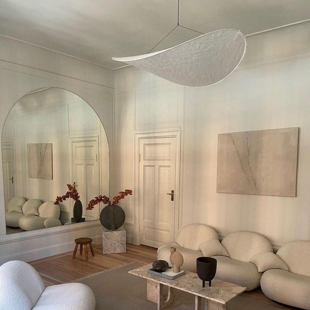 Vela Minimalistisch Seide Pendelleuchte Leuchte-Letslighting