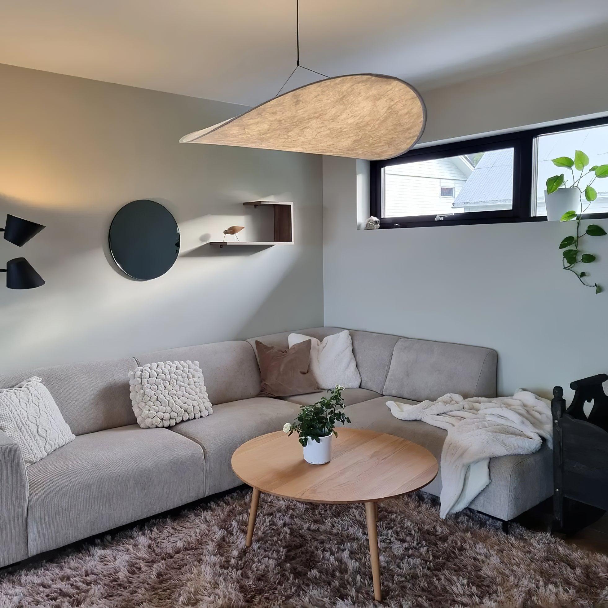 Vela Minimalistisch Seide Pendelleuchte Leuchte-Letslighting