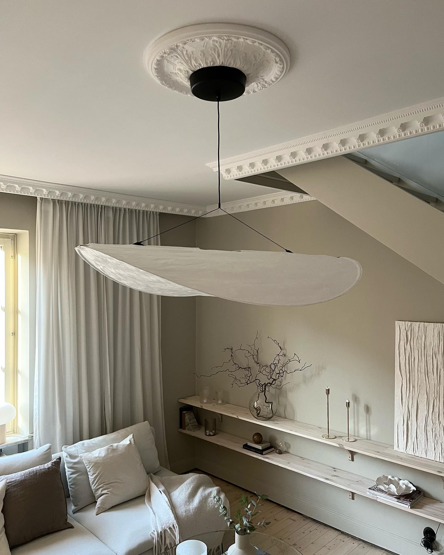 Elsolir Pendelleuchte Papier Modern Minimalistisch-Letslighting