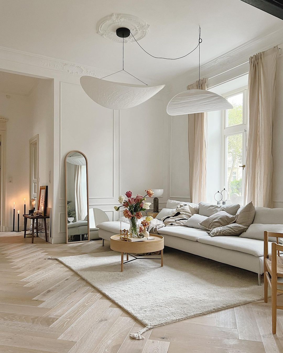 Elsolir Pendelleuchte Papier Modern Minimalistisch-Letslighting