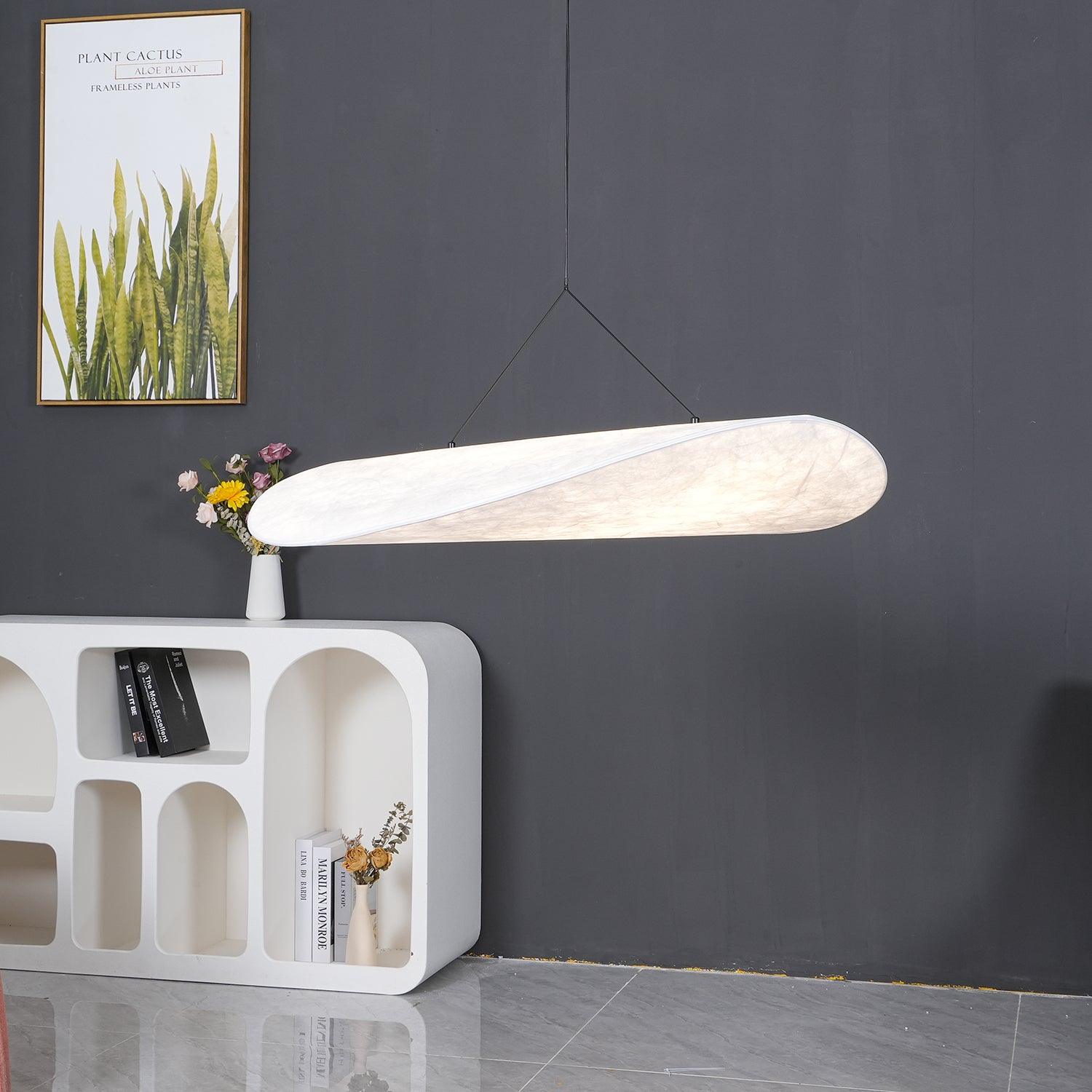 Vela Minimalistisch Seide Pendelleuchte Leuchte-Letslighting