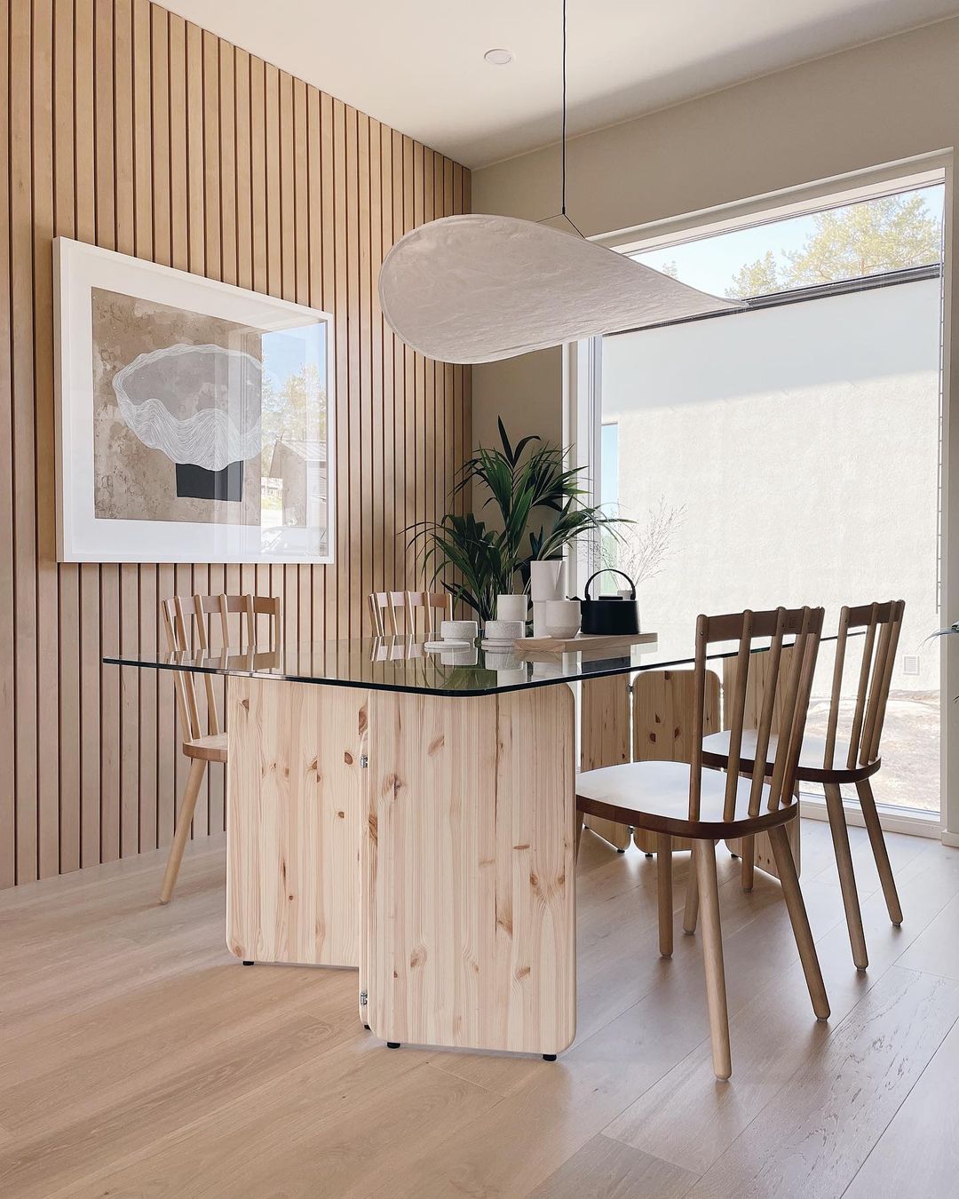 Elsolir Pendelleuchte Papier Modern Minimalistisch-Letslighting