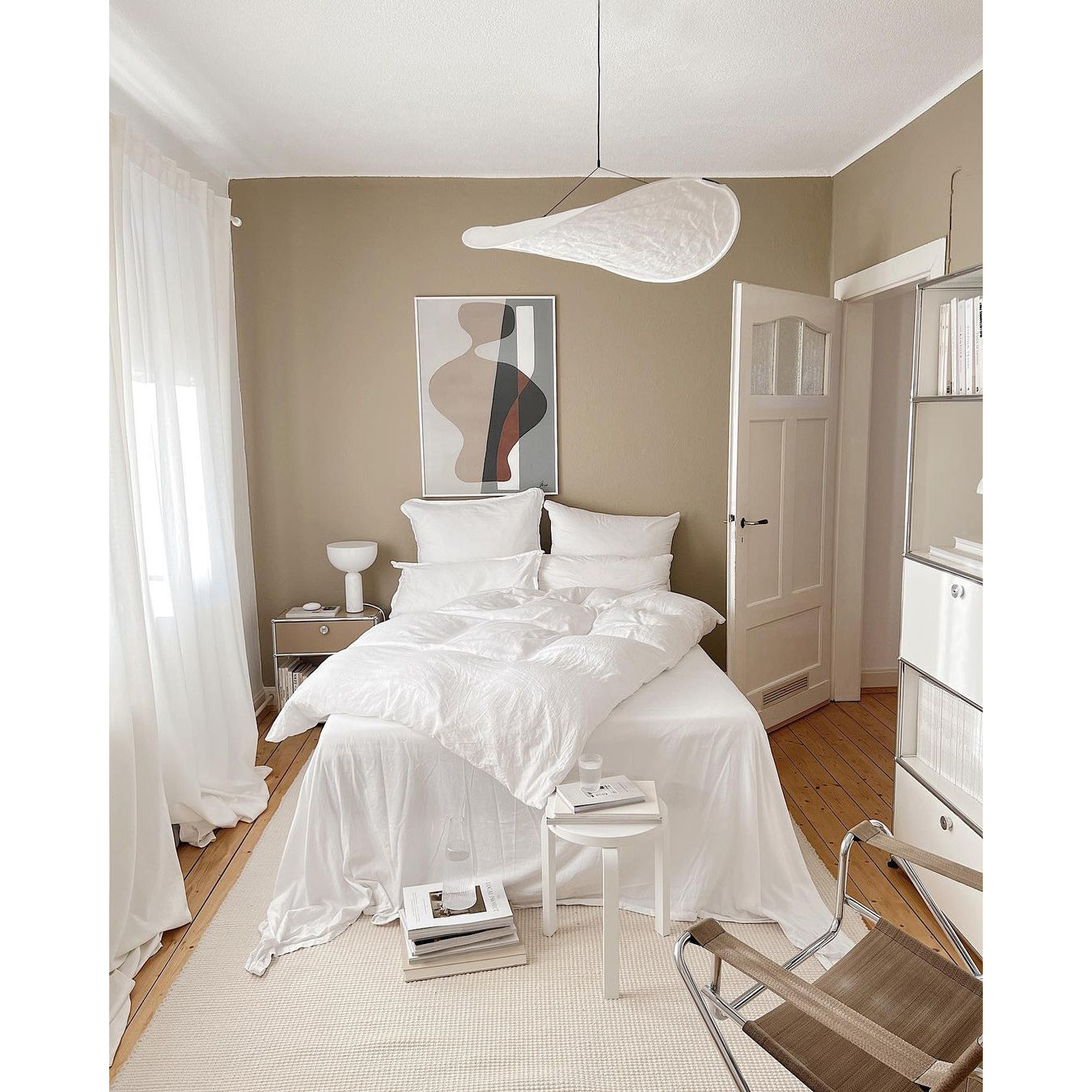 Elsolir Pendelleuchte Papier Modern Minimalistisch-Letslighting