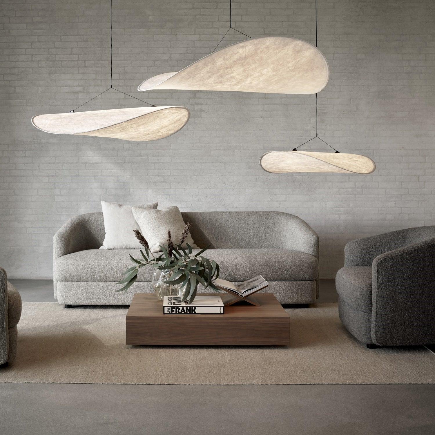 Tense Tyvek Pendant Lamp - Blowlighting