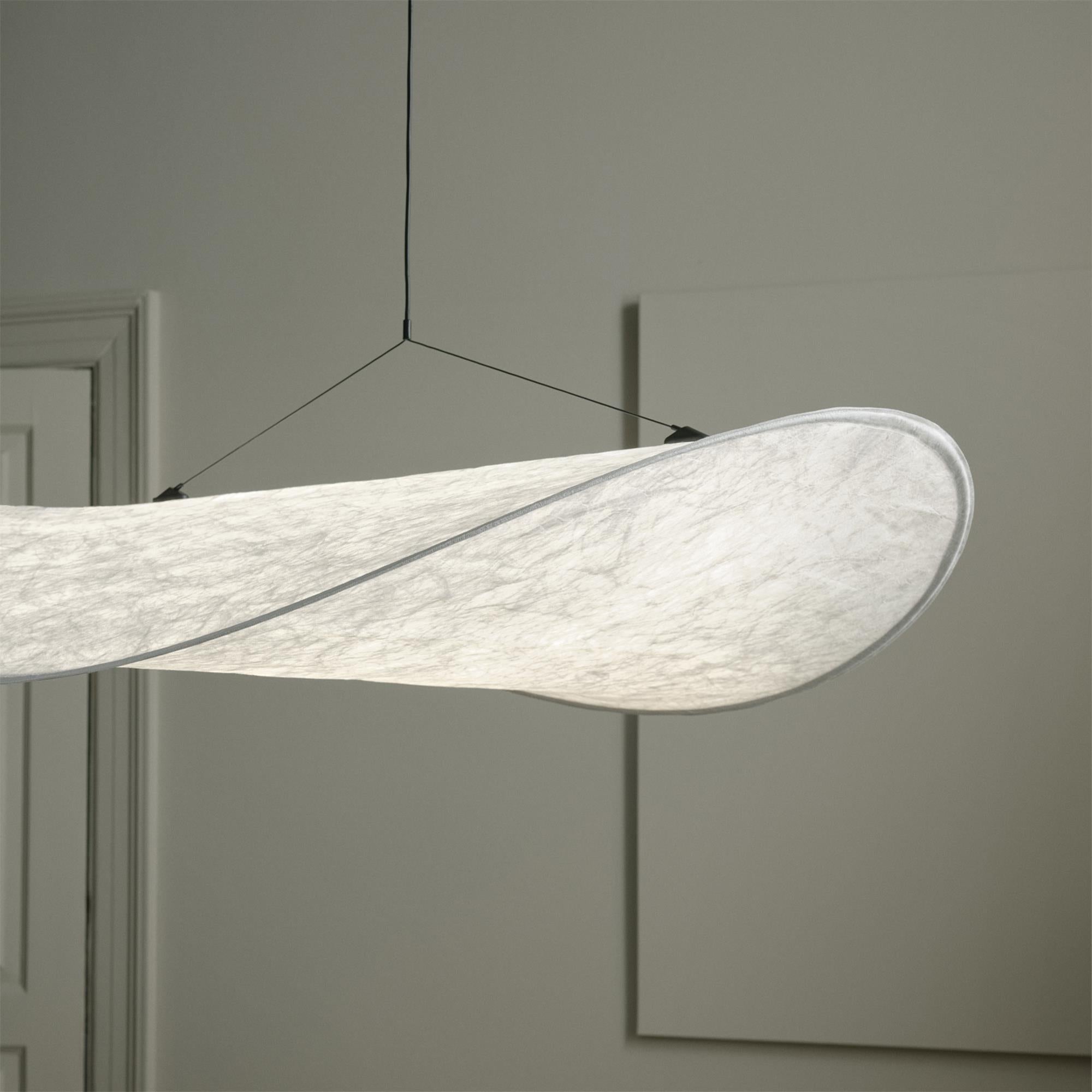 Tense Tyvek Pendant Lamp - Blowlighting