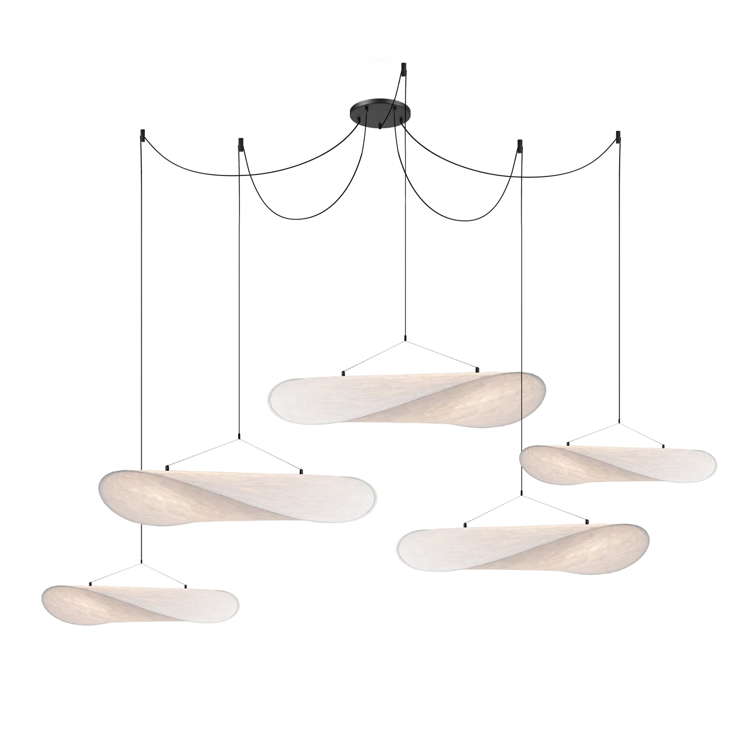 Vela Minimalistisch Seide Pendelleuchte Leuchte-Letslighting