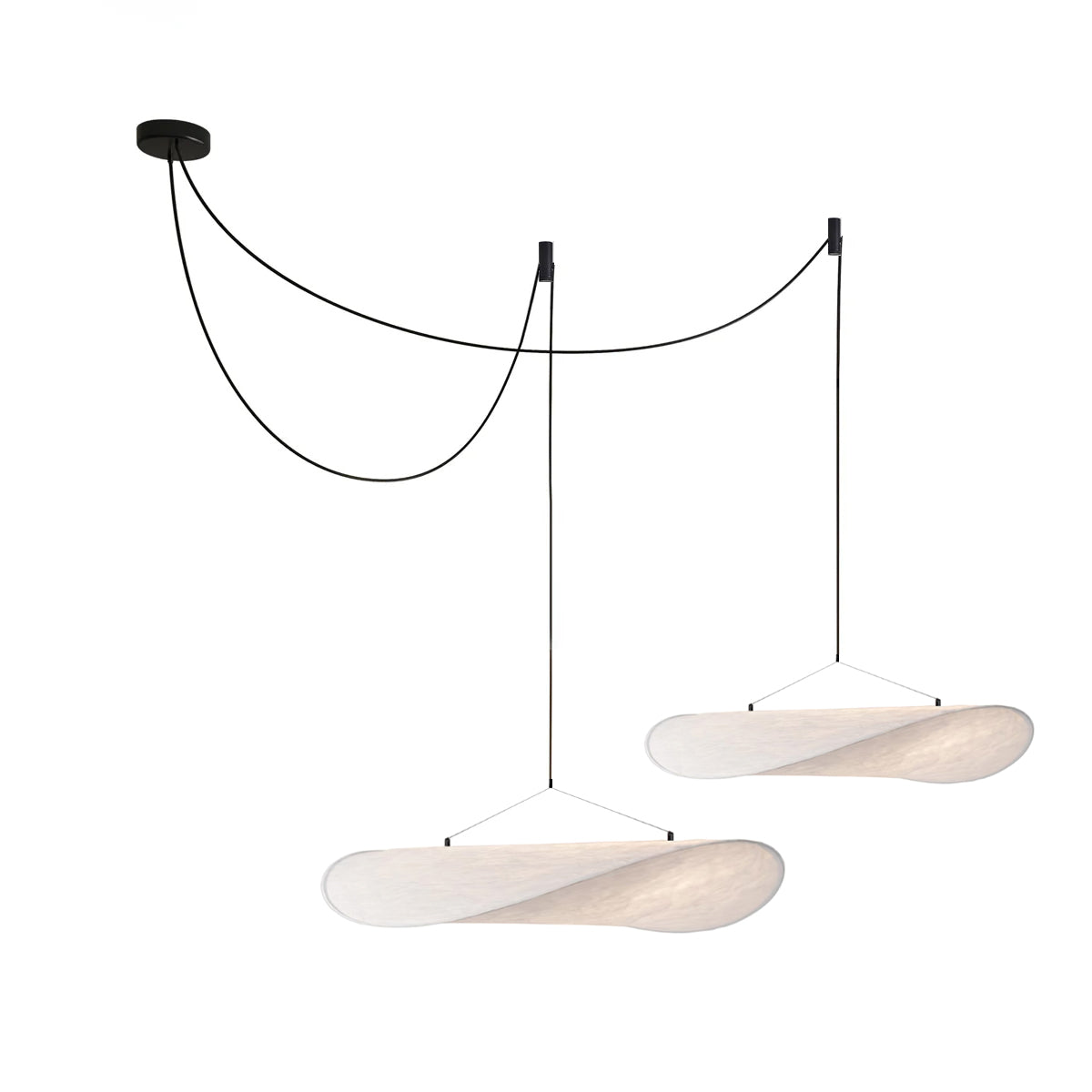 Vela Minimalistisch Seide Pendelleuchte Leuchte-Letslighting