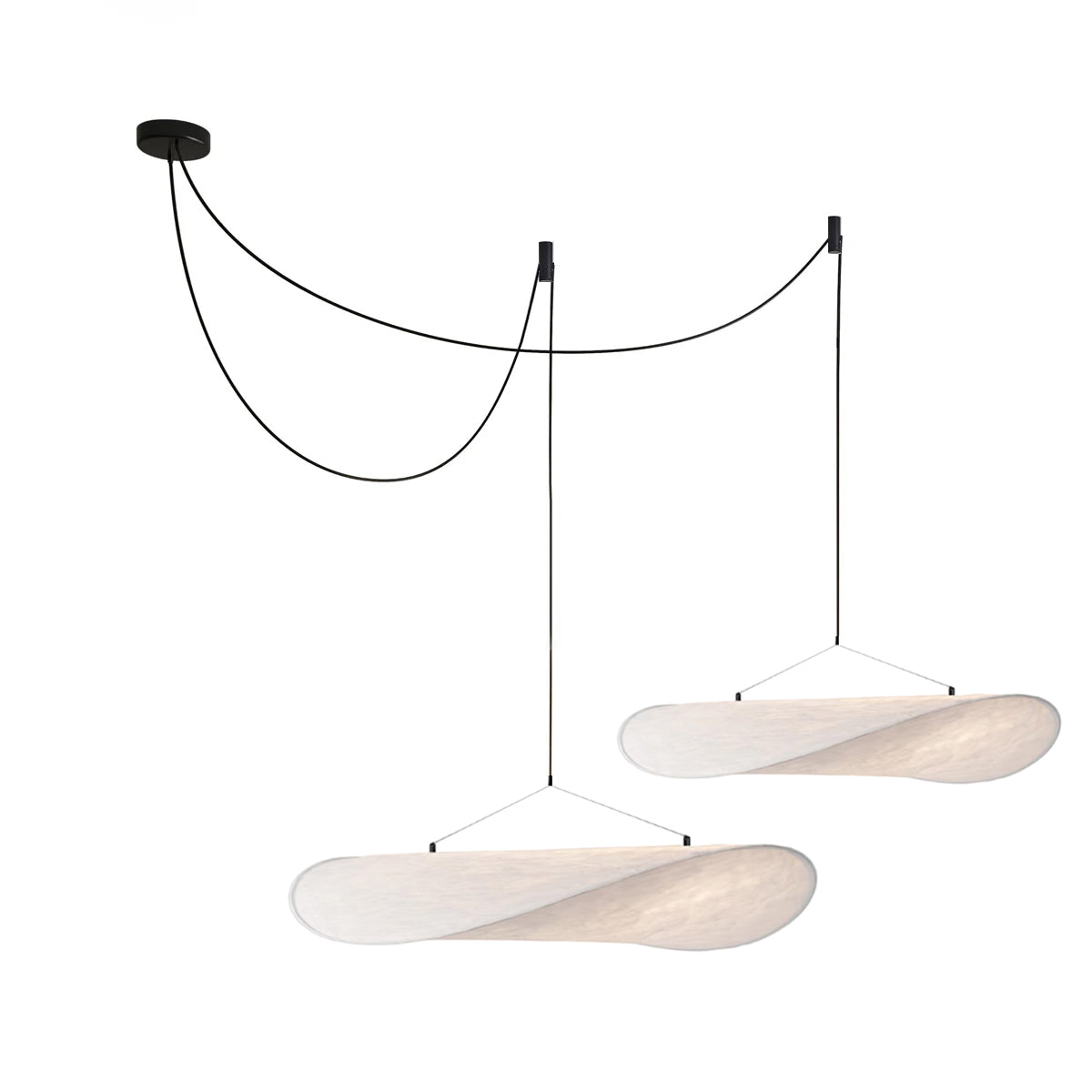 Vela Minimalistisch Seide Pendelleuchte Leuchte-Letslighting