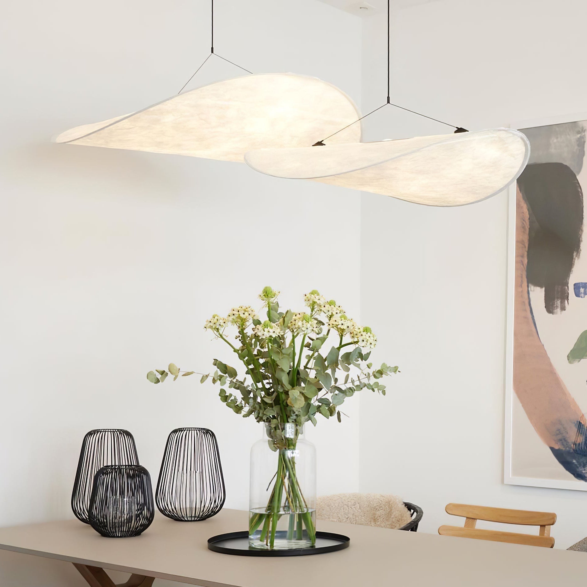 Tense Tyvek Pendant Lamp - Blowlighting