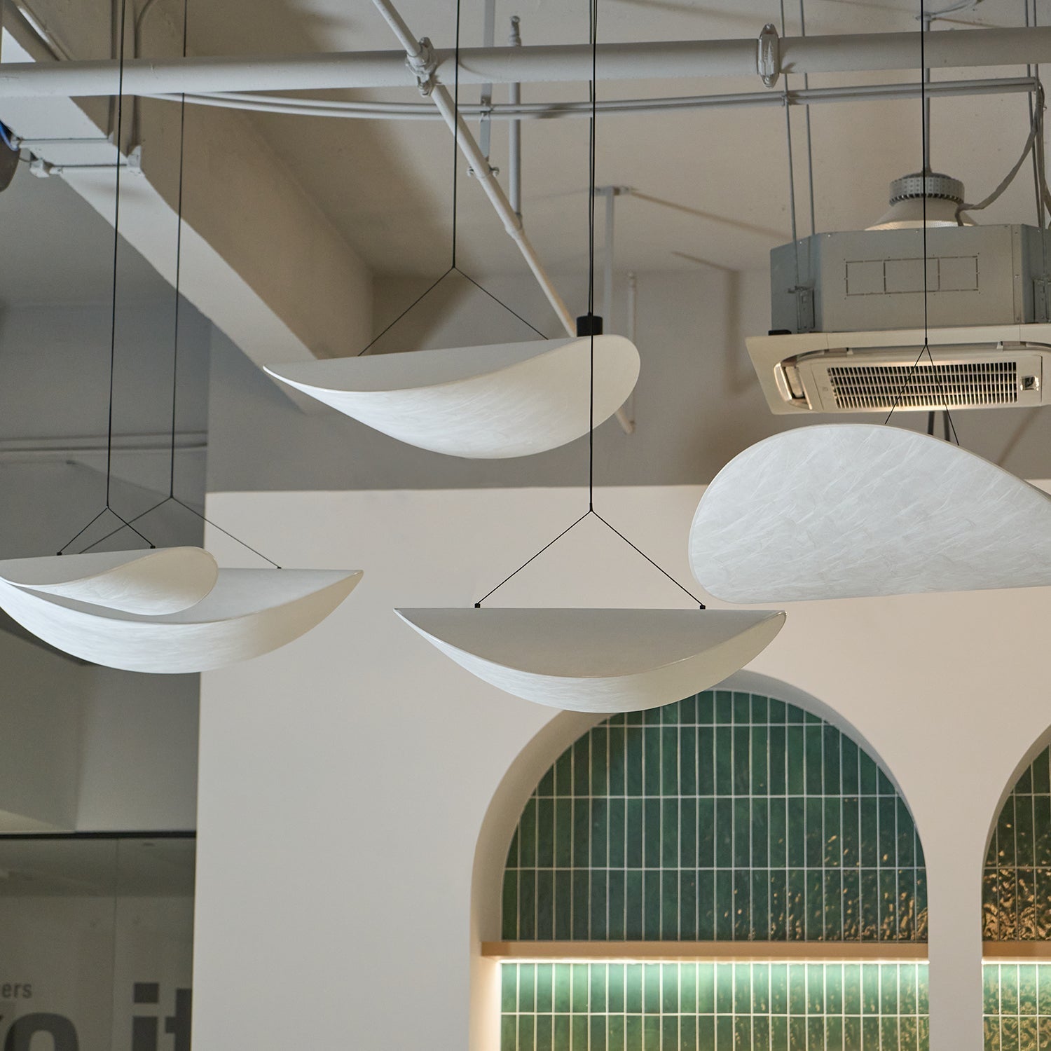 Elsolir Pendelleuchte Papier Modern Minimalistisch-Letslighting