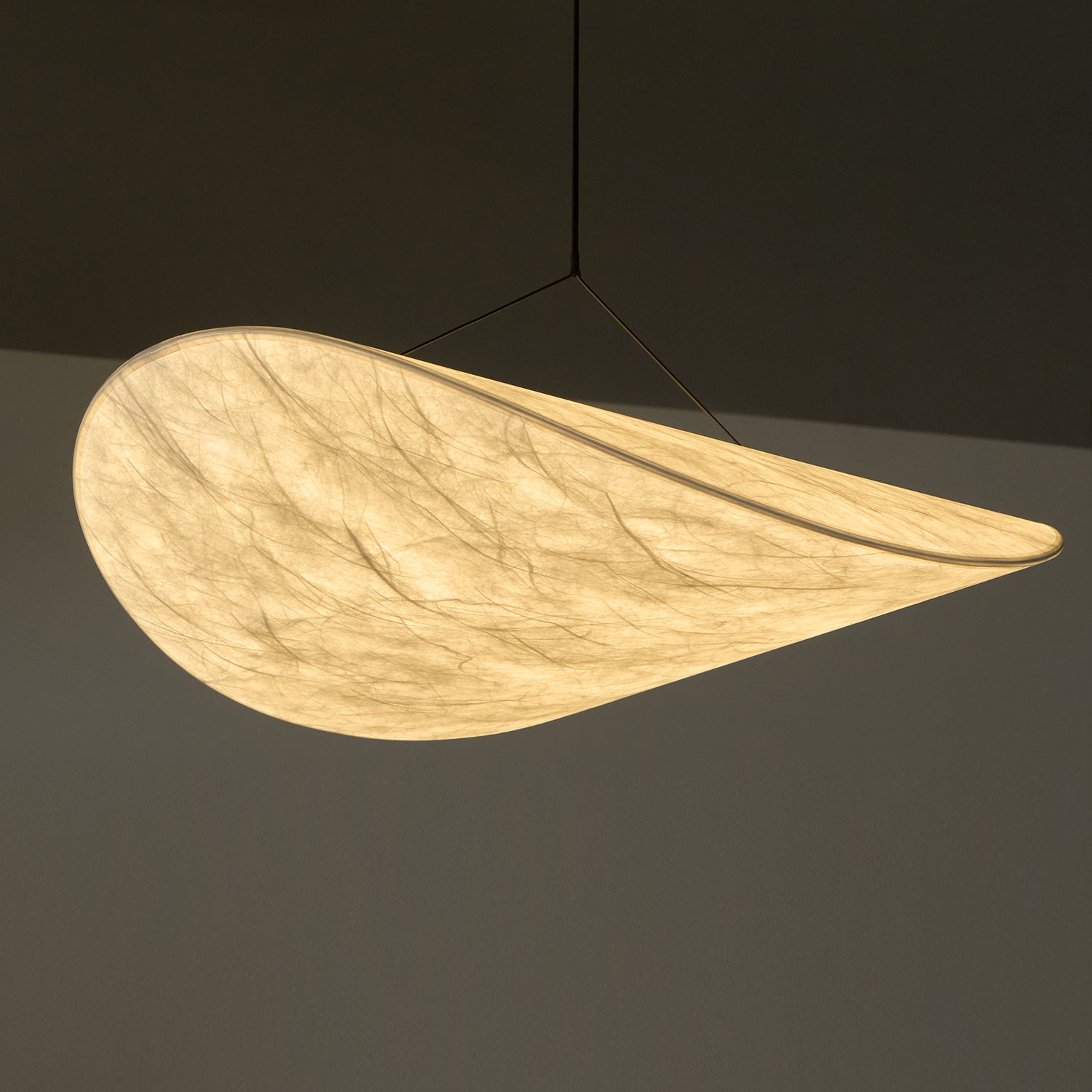 Vela Minimalistisch Seide Pendelleuchte Leuchte-Letslighting