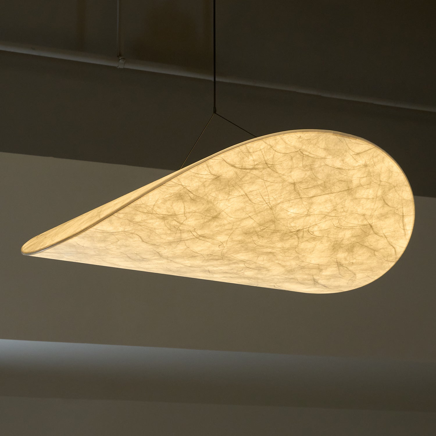Vela Minimalistisch Seide Pendelleuchte Leuchte-Letslighting