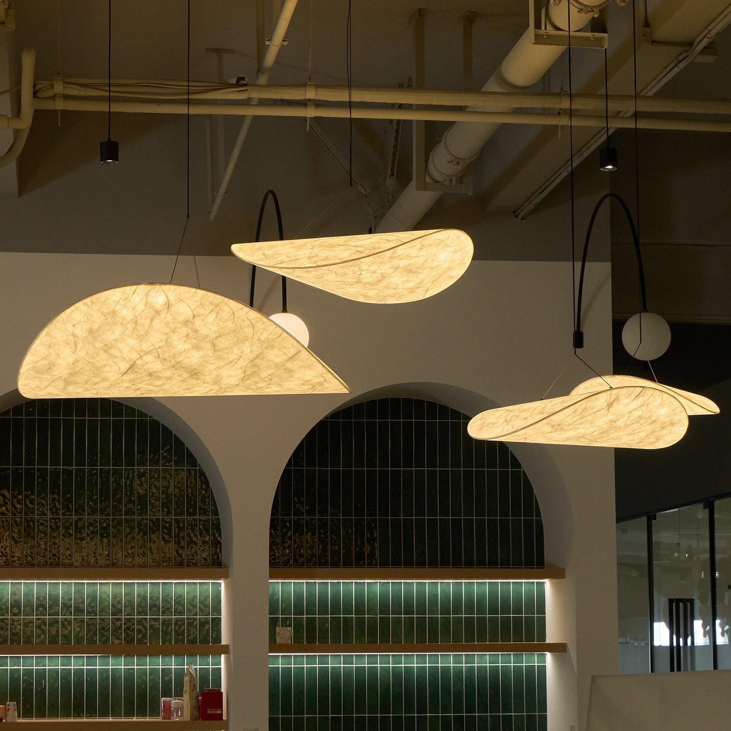 Vela Minimalistisch Seide Pendelleuchte Leuchte-Letslighting