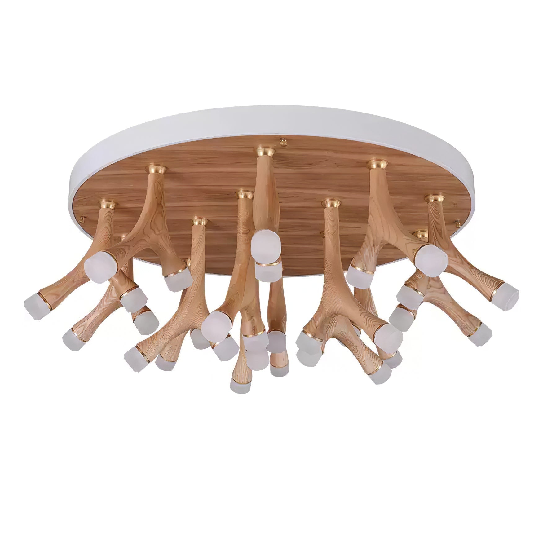 Vilorion Naturholz-Deckenleuchte-Letslighting