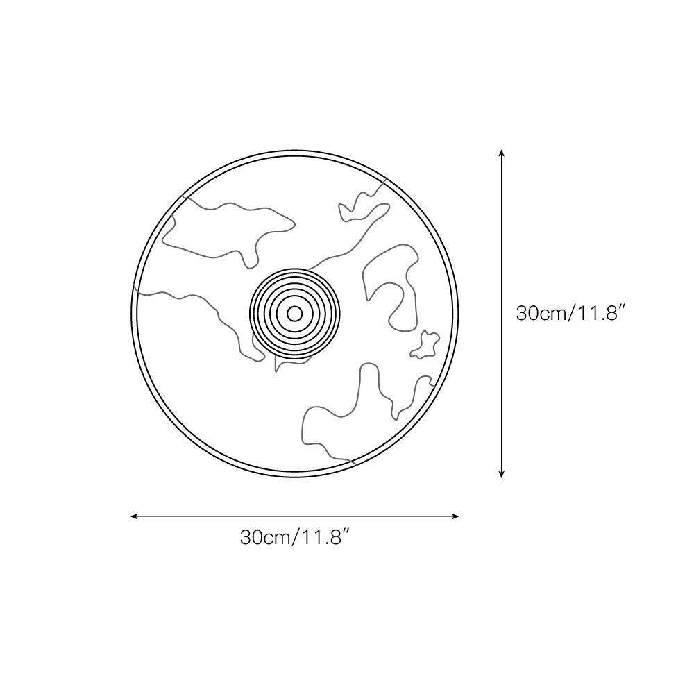 Evvarel Modern Minimalist Green Marble Metal Sconce Wall Lamp - Letslighting