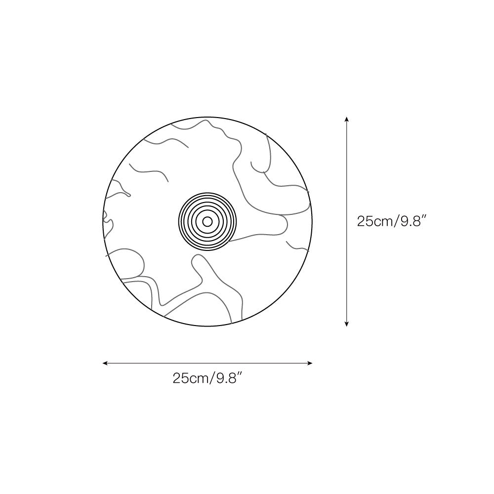 Olrine Modern Minimalist Marble Metal Wall Lamp - Letslighting