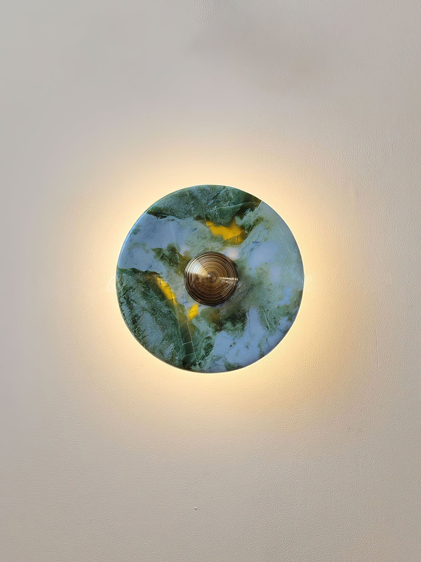 Olrine Modern Minimalist Marble Metal Wall Lamp - Letslighting