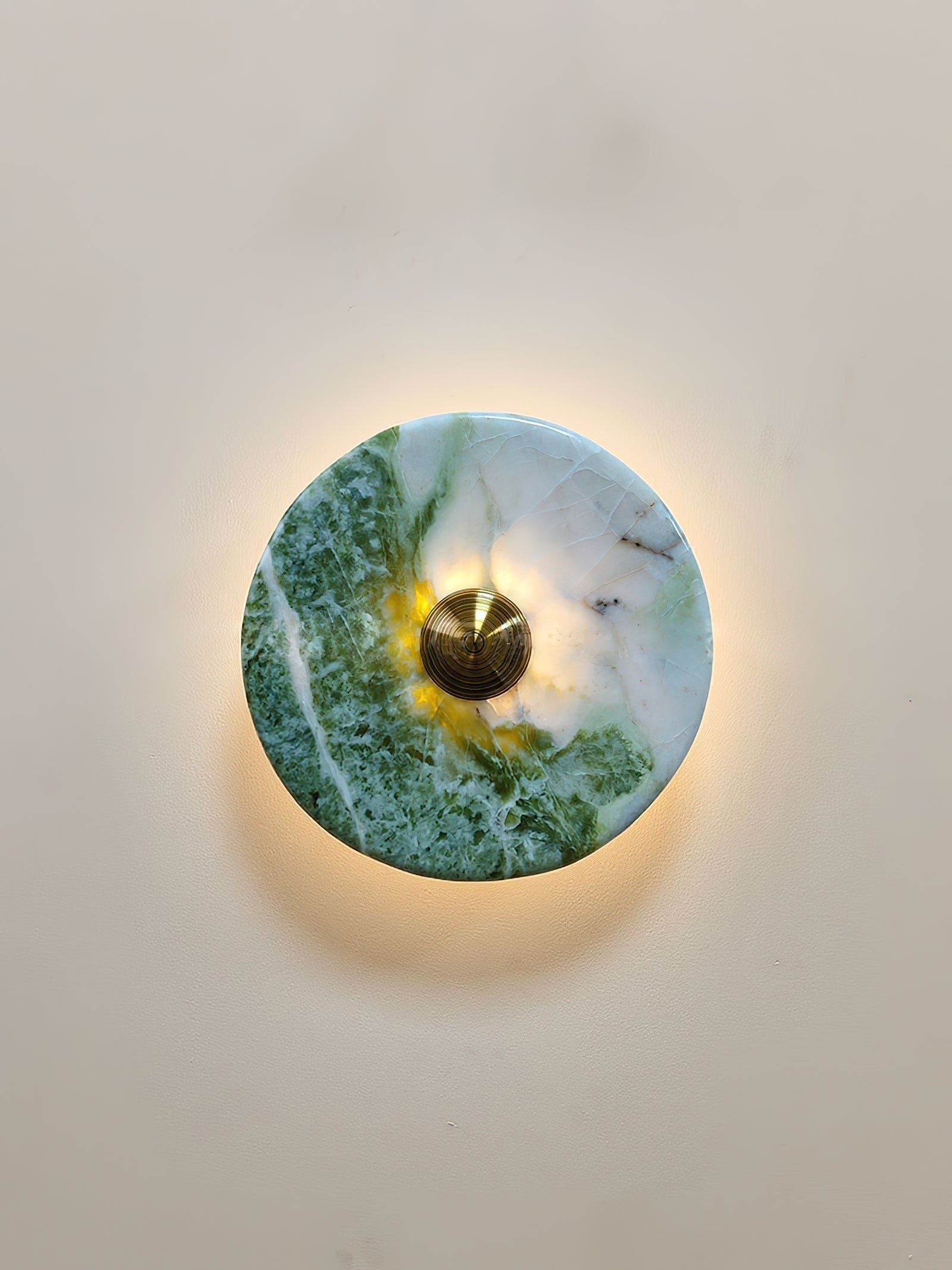 Olrine Modern Minimalist Marble Metal Wall Lamp - Letslighting