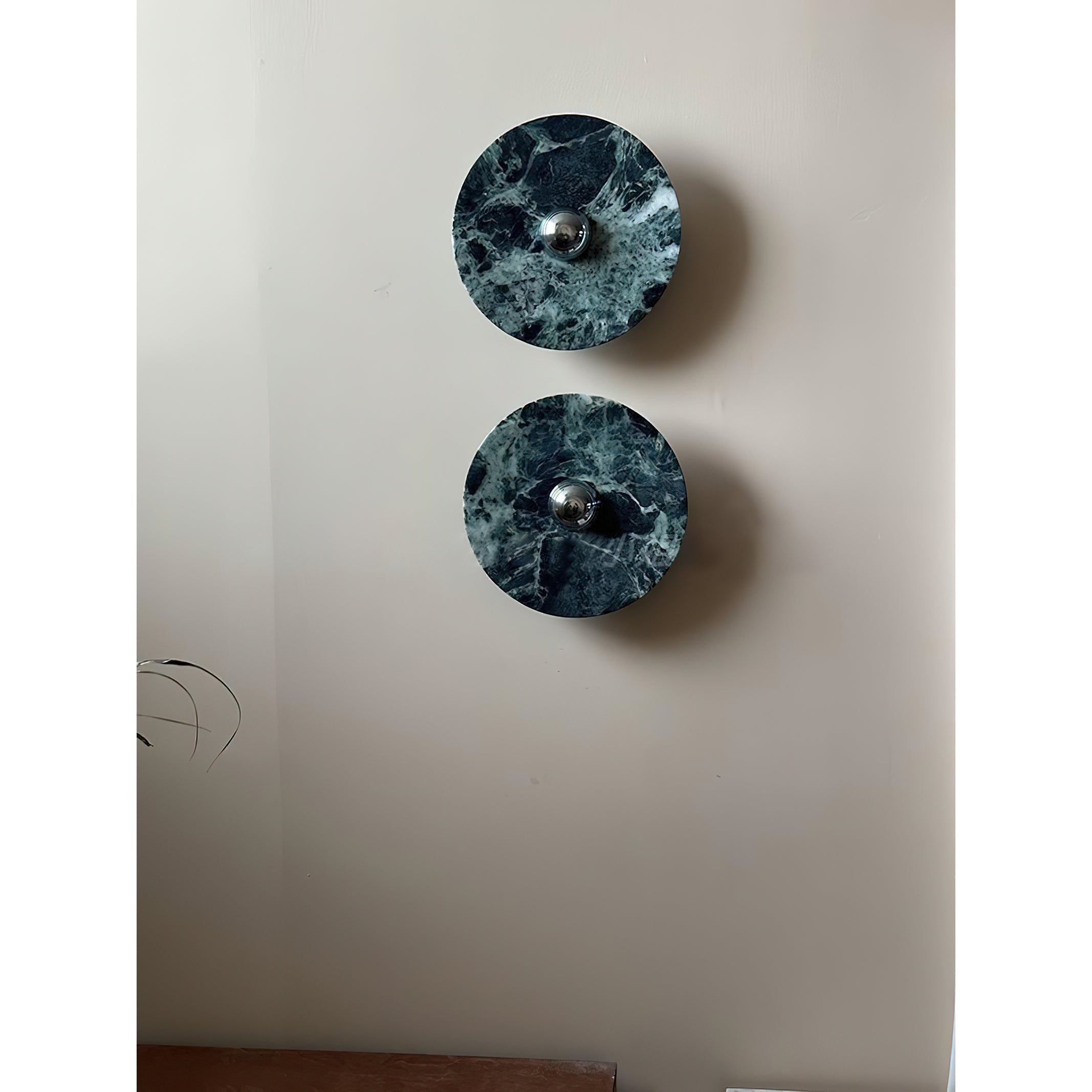 Olrine Modern Minimalist Marble Metal Wall Lamp - Letslighting