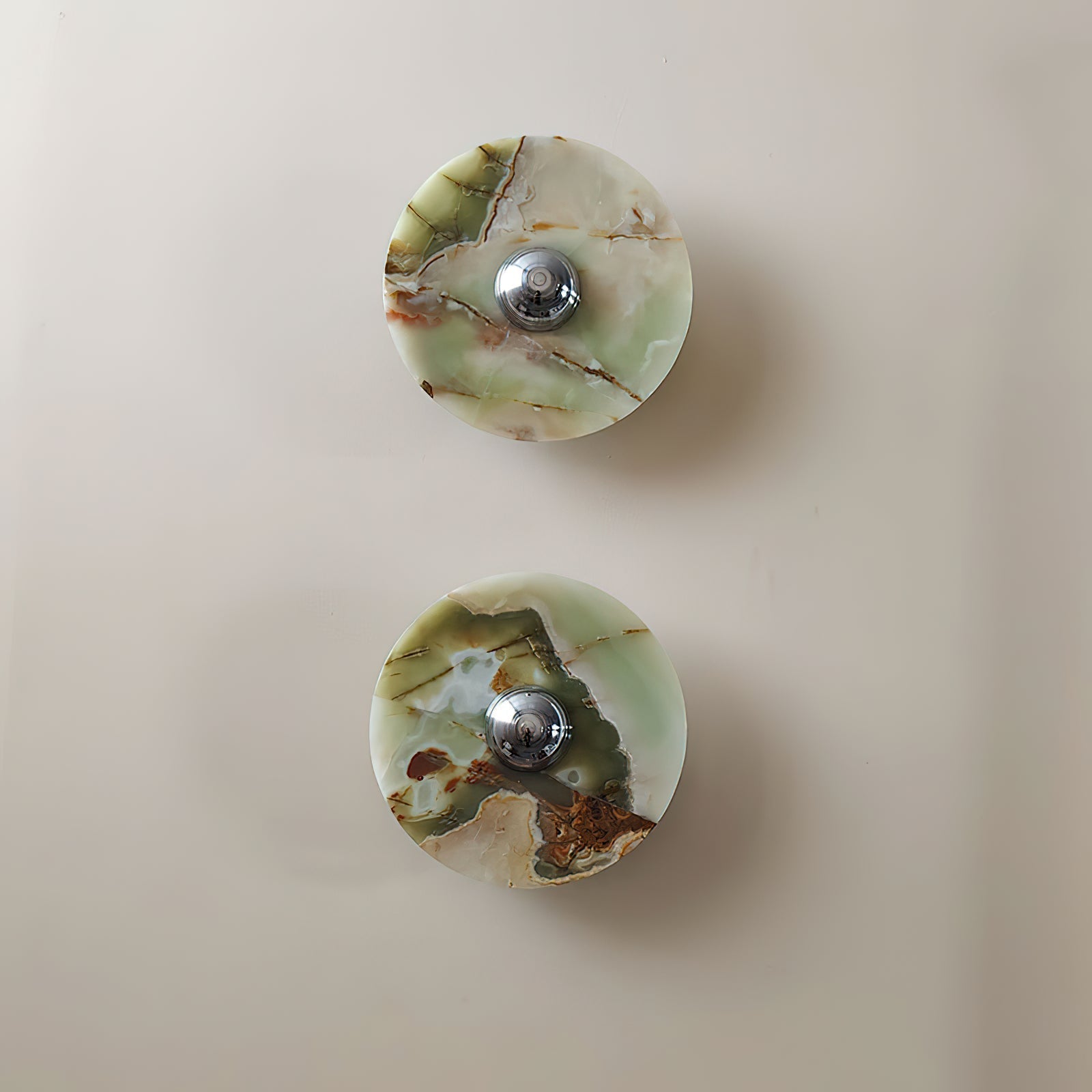 Olrine Modern Minimalist Marble Metal Wall Lamp - Letslighting