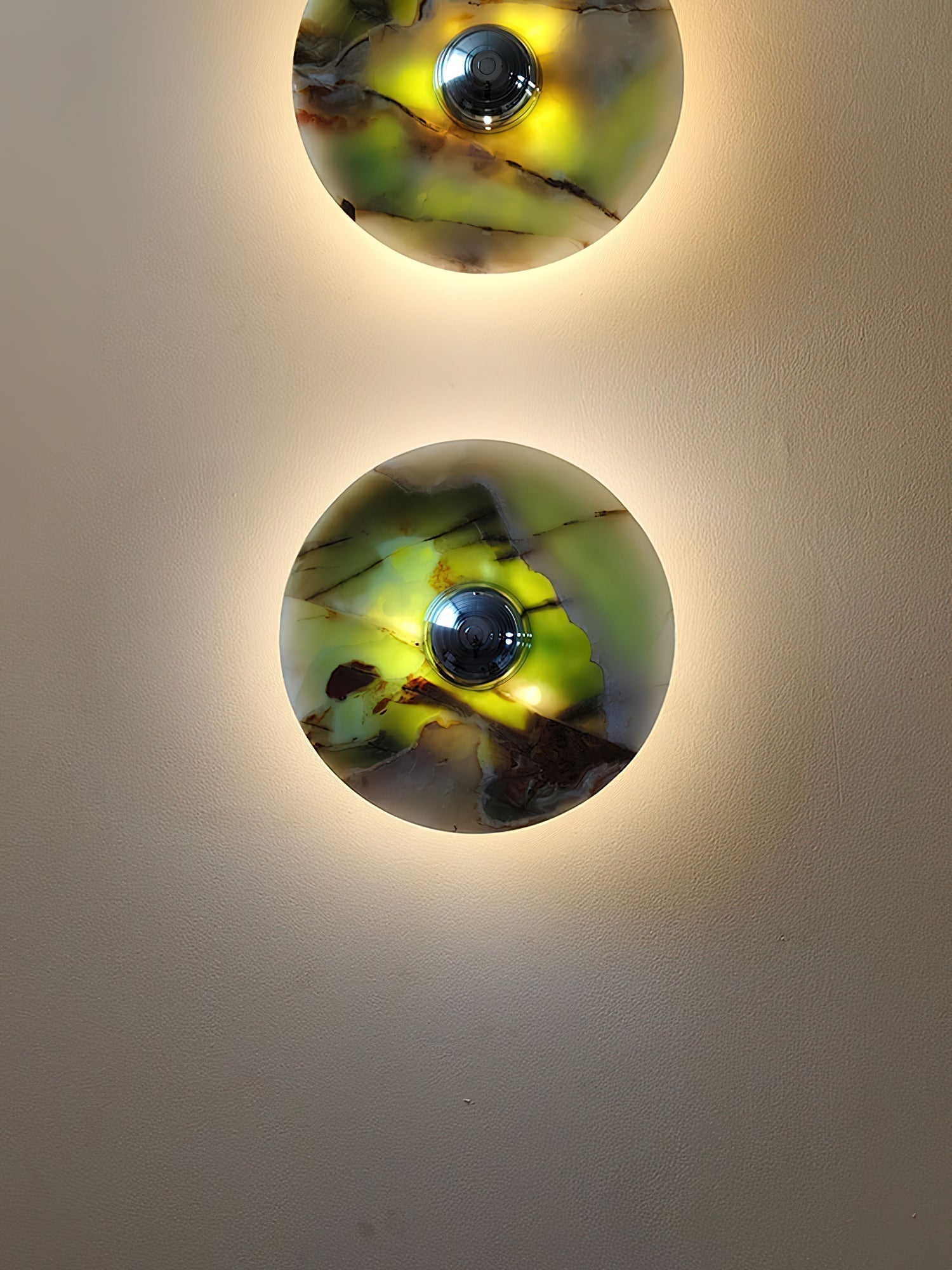 Olrine Modern Minimalist Marble Metal Wall Lamp - Letslighting