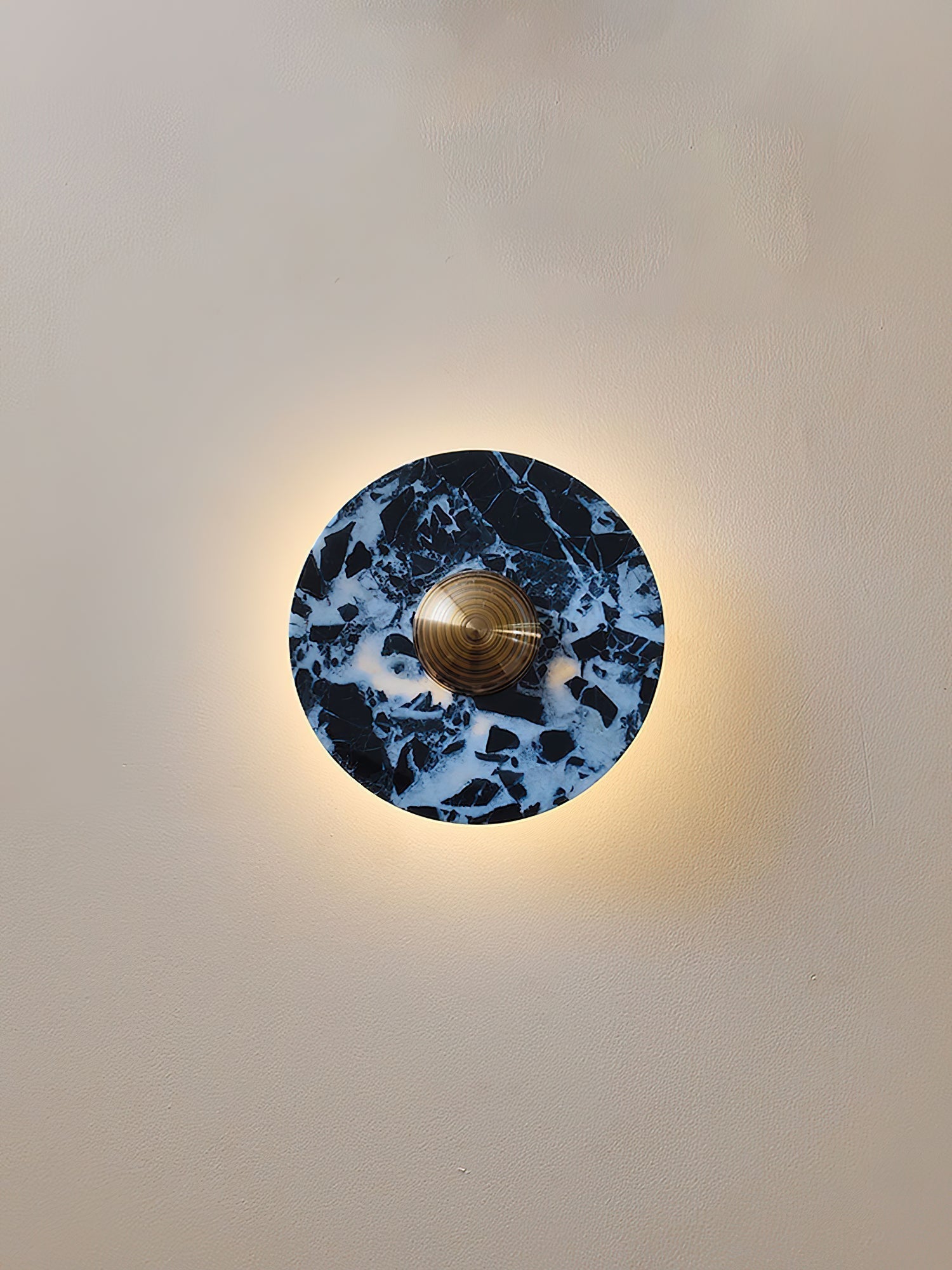 Olrine Modern Minimalist Marble Metal Wall Lamp - Letslighting