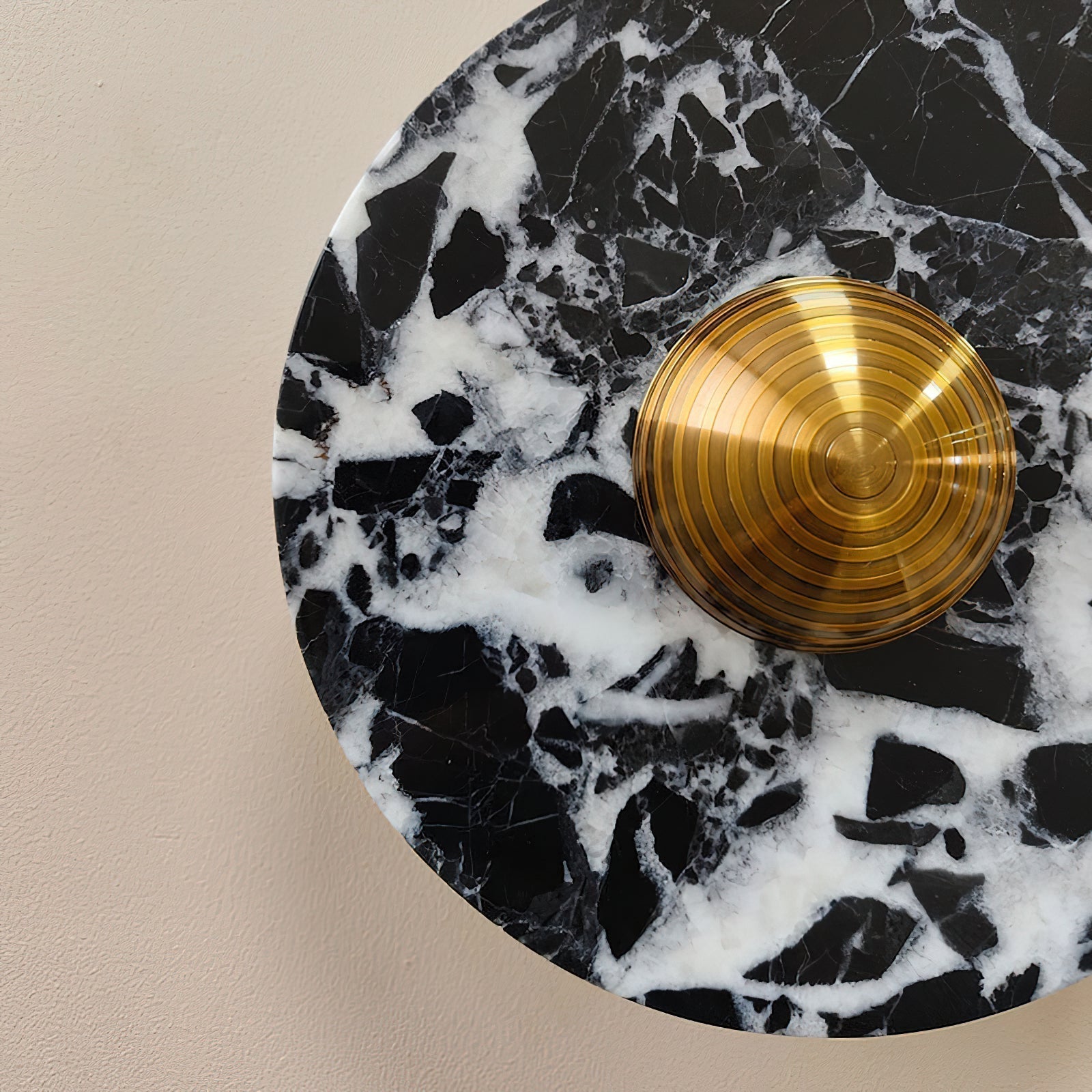 Olrine Modern Minimalist Marble Metal Wall Lamp - Letslighting