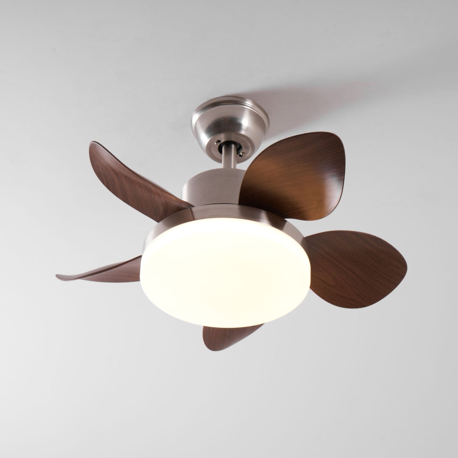 Alenya Deckenventilatorleuchte Holzoptik mit Fernbedienung