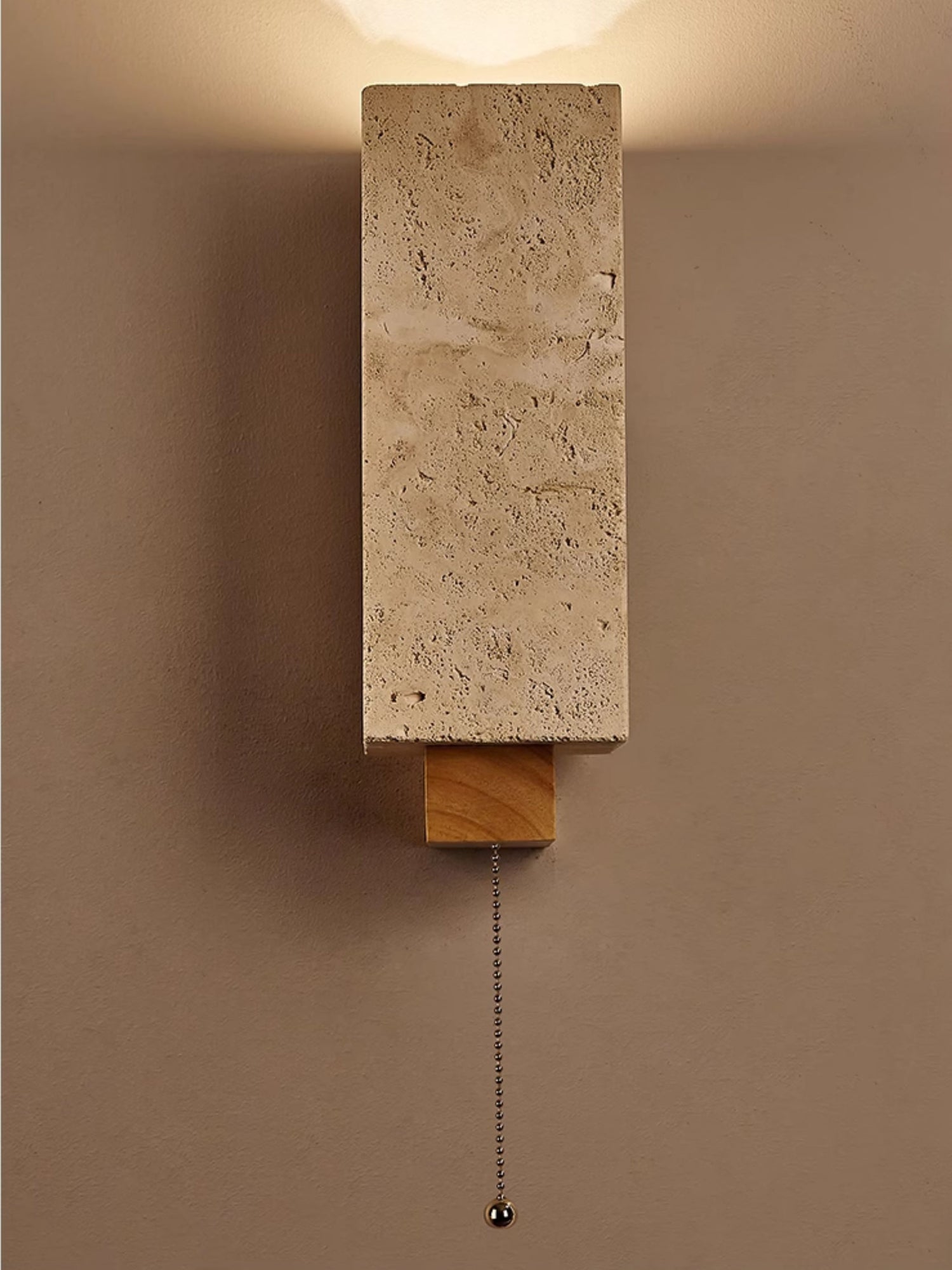 Elsoran Travertine Block Wall Light - Neutralighting