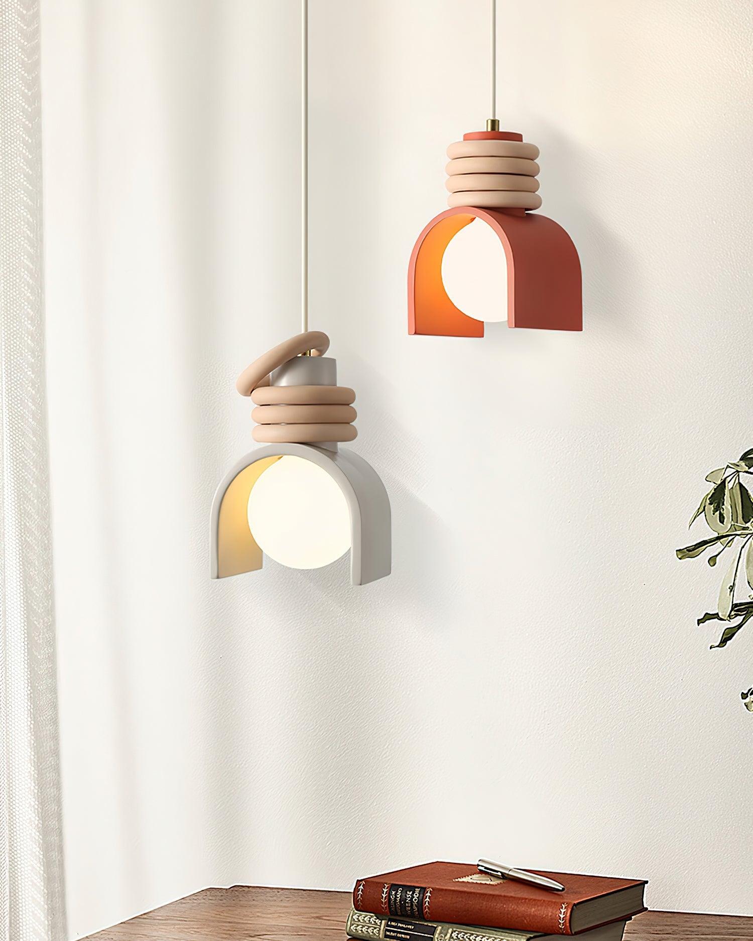 Twister Zeitgemäß Glas Pendelleuchte Leuchte-Letslighting