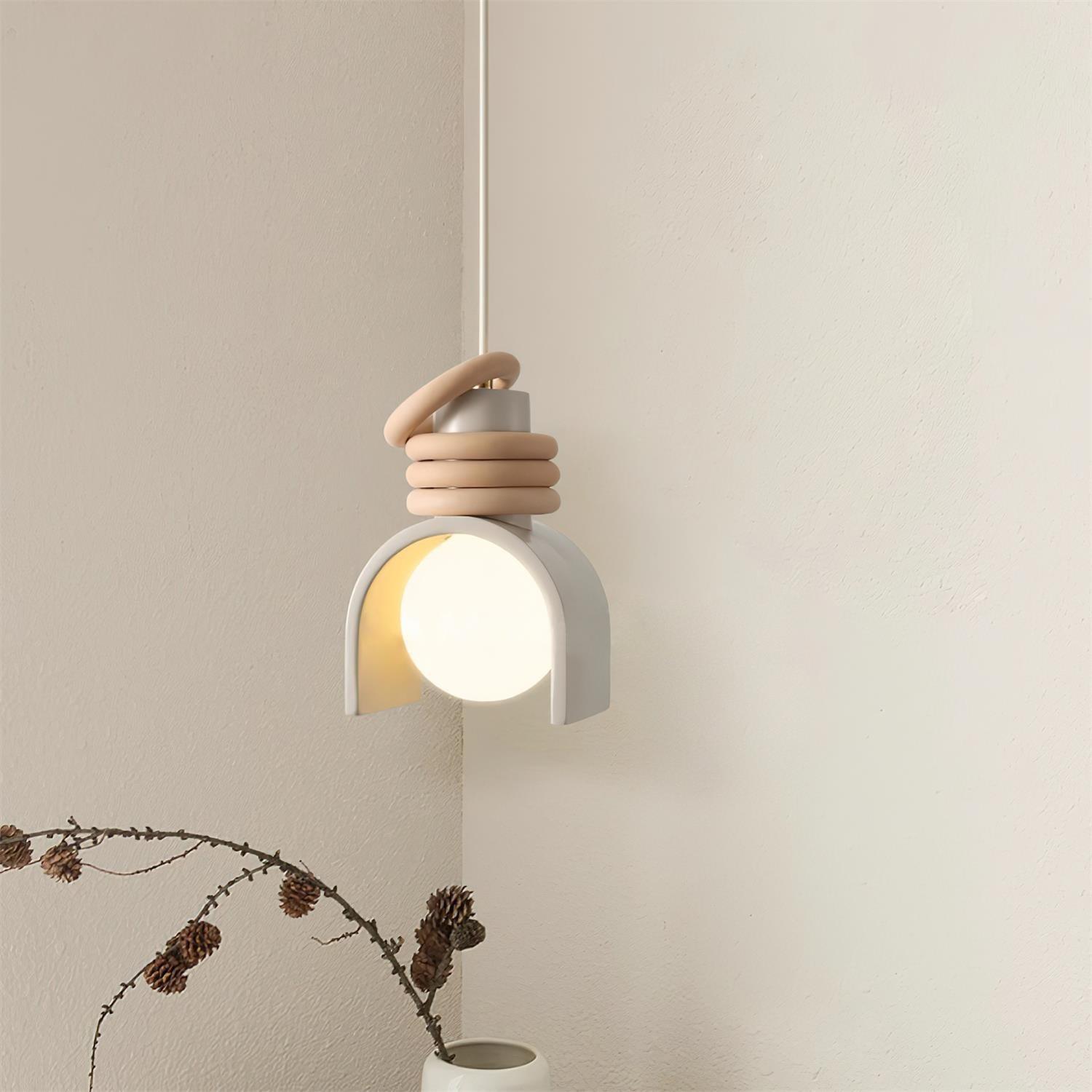 Twister Zeitgemäß Glas Pendelleuchte Leuchte-Letslighting
