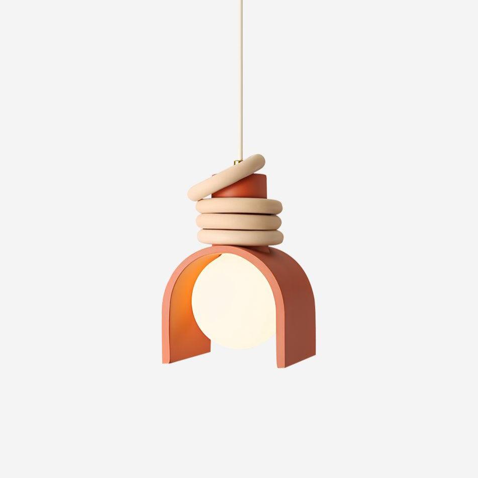 Twister Zeitgemäß Glas Pendelleuchte Leuchte-Letslighting