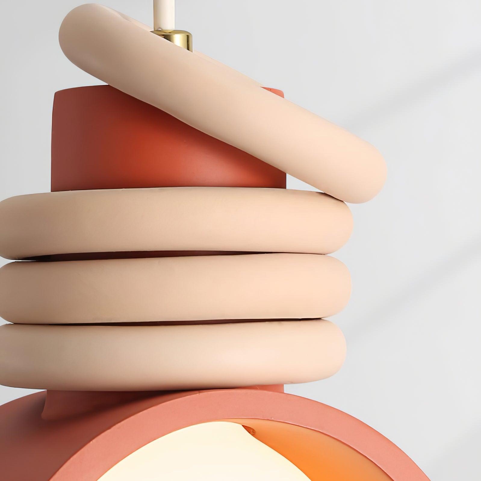 Twister Zeitgemäß Glas Pendelleuchte Leuchte-Letslighting