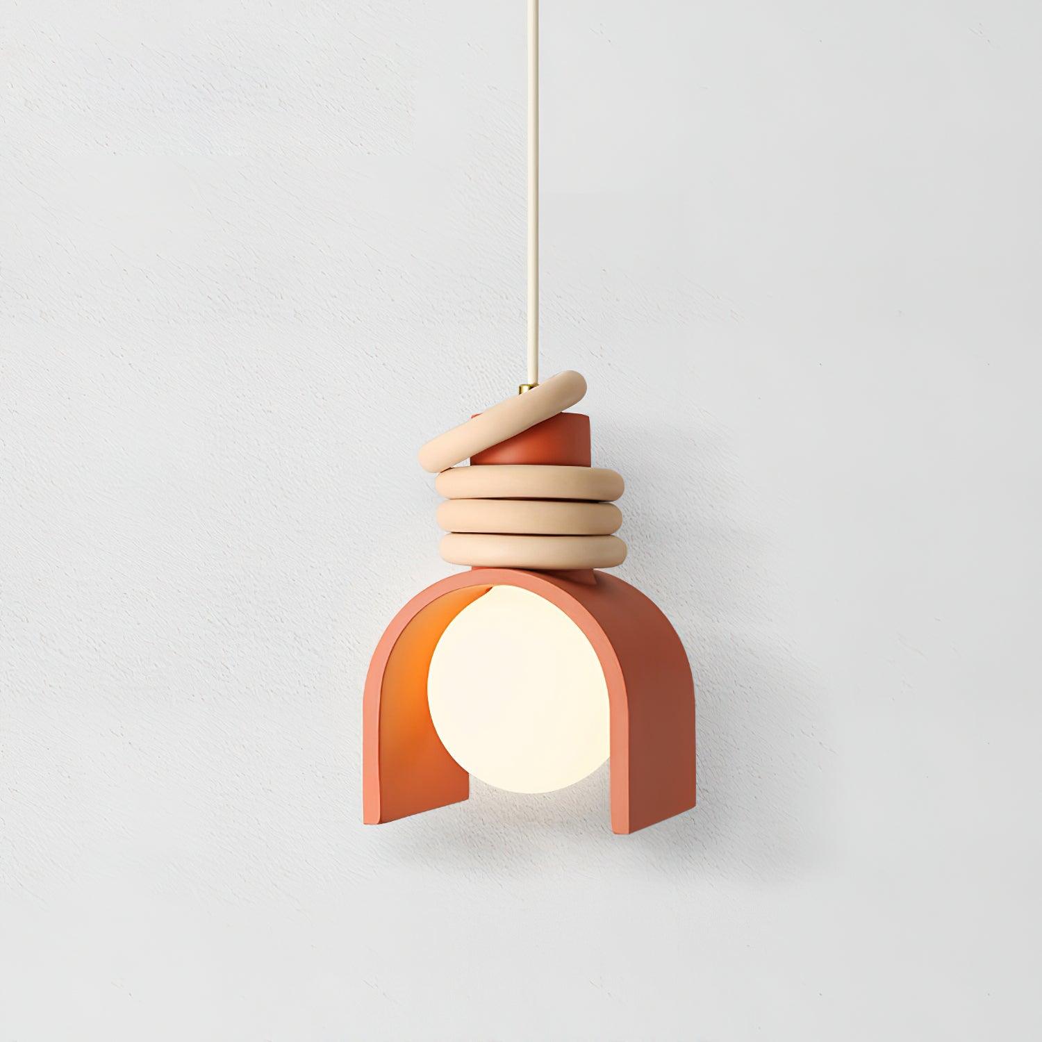 Twister Zeitgemäß Glas Pendelleuchte Leuchte-Letslighting