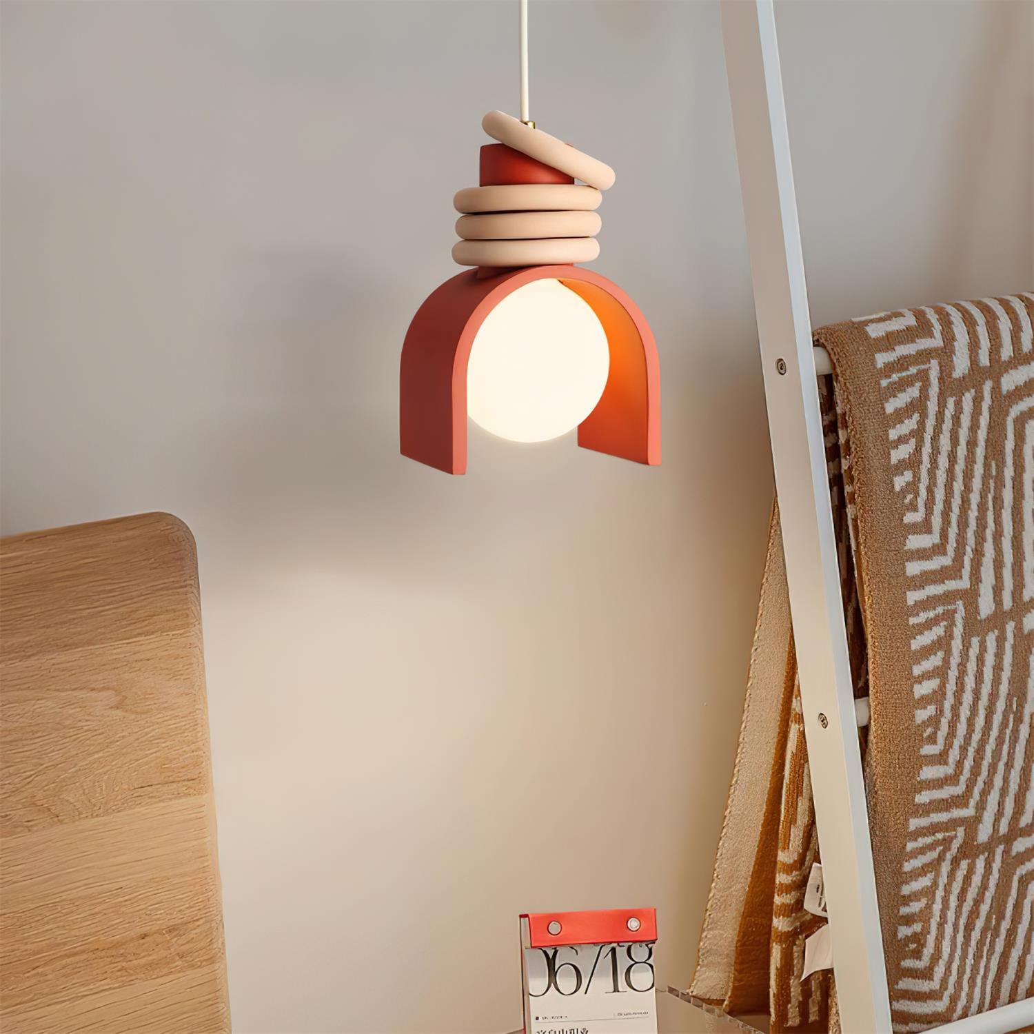 Twister Zeitgemäß Glas Pendelleuchte Leuchte-Letslighting