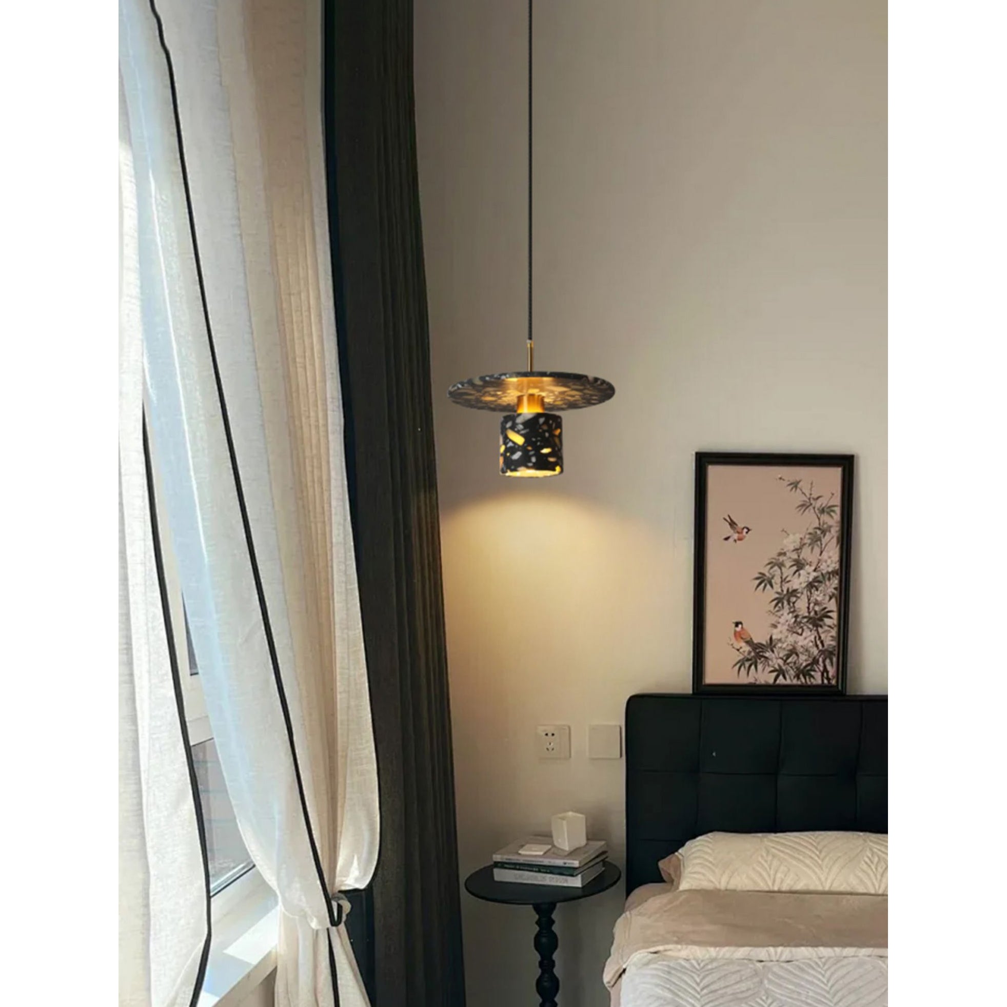 Sysoleth Sysoleth Metall Terrazzo Modern Industrie Pendelleuchte-Letslighting