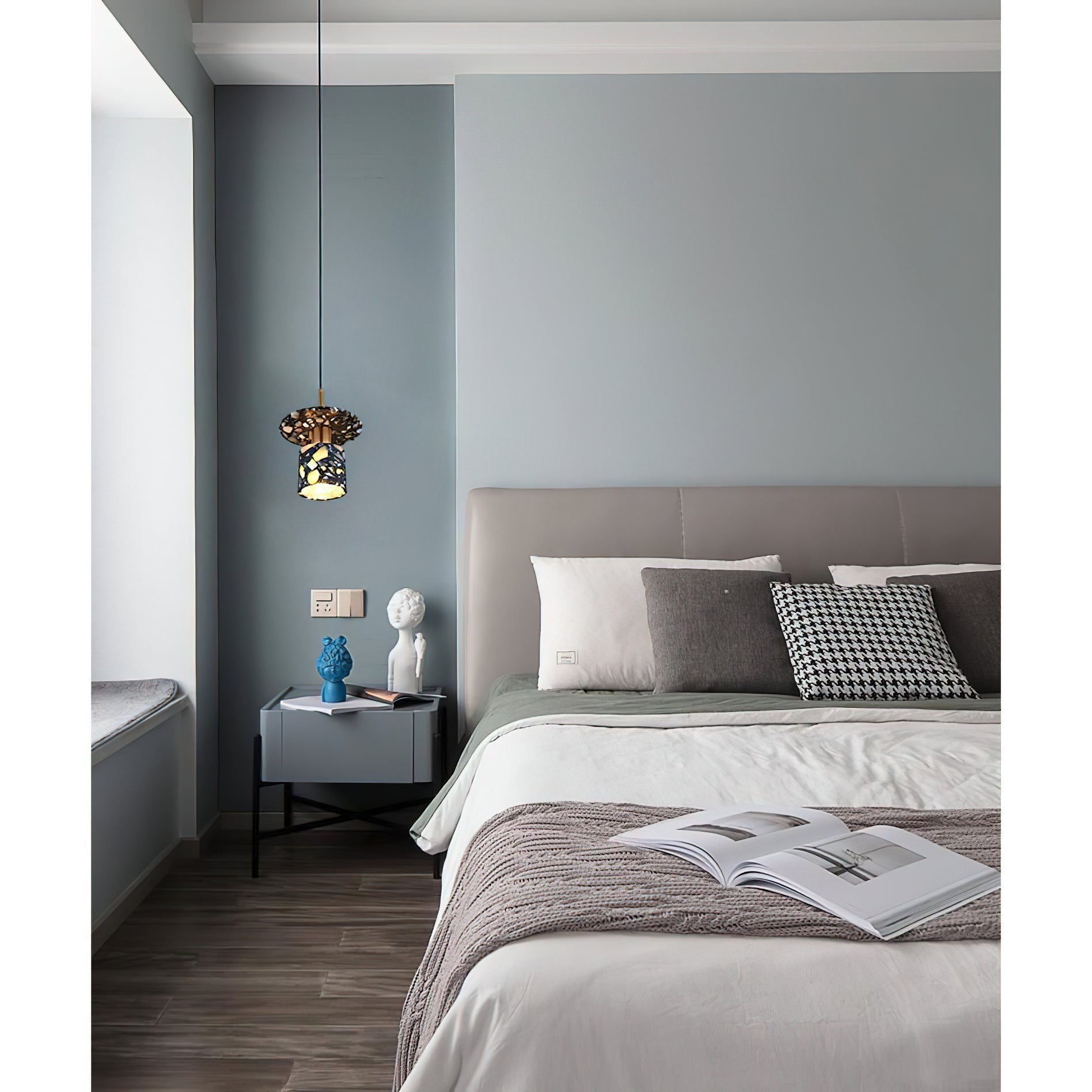 Sysoleth Sysoleth Metall Terrazzo Modern Industrie Pendelleuchte-Letslighting